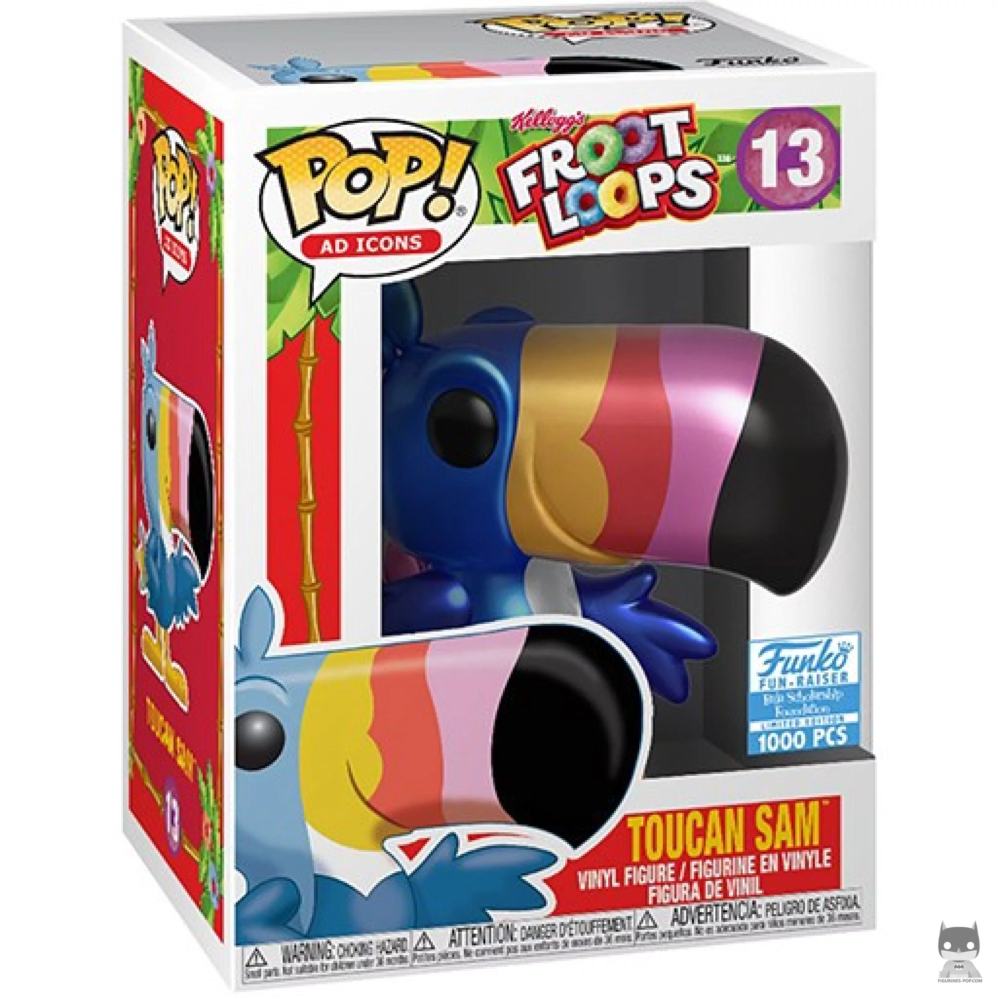 Figurine Funko POP Toucan Sam (Metallic) avec boîte
