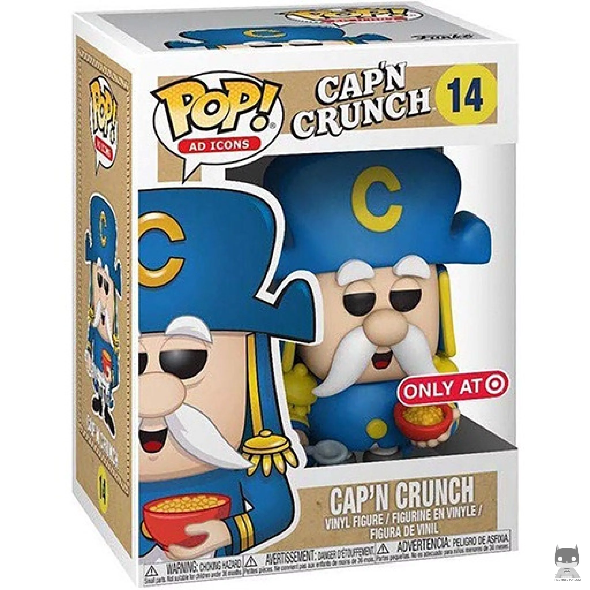 Figurine Funko POP Cap'n Crunch avec boîte