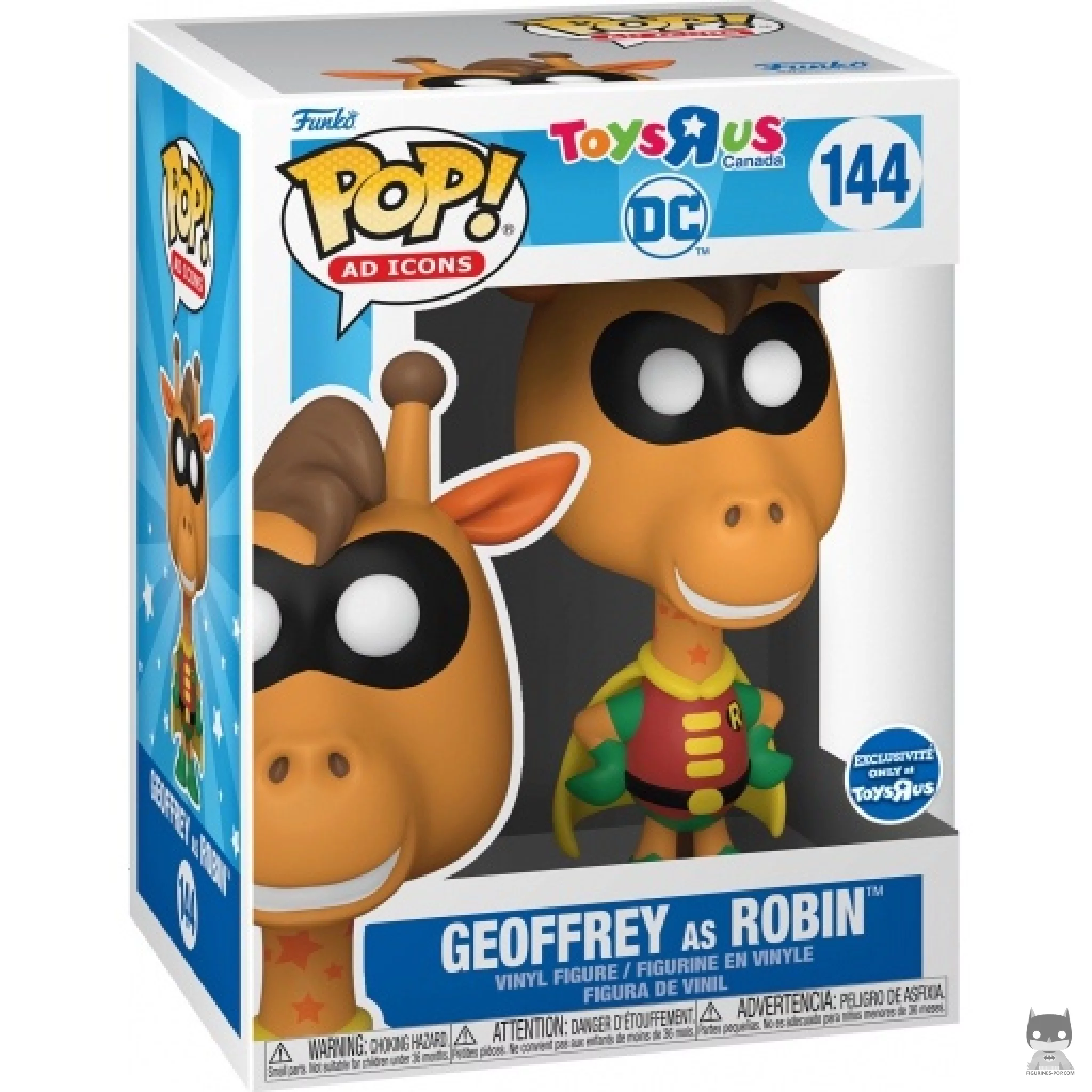 Figurine Funko POP Geoffrey la Girafe (en Robin) avec boîte