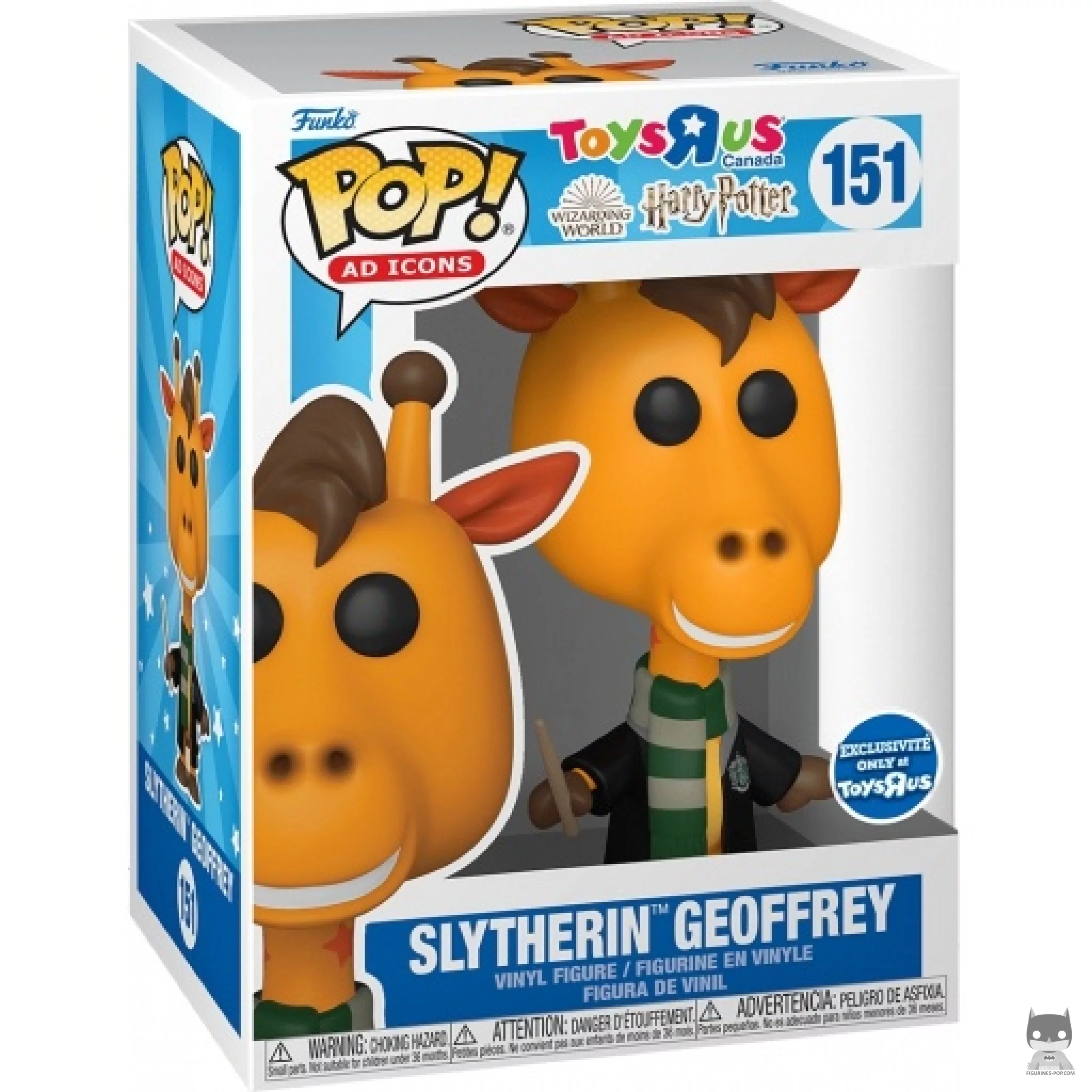 Figurine Funko POP Geoffrey Serpentard avec boîte
