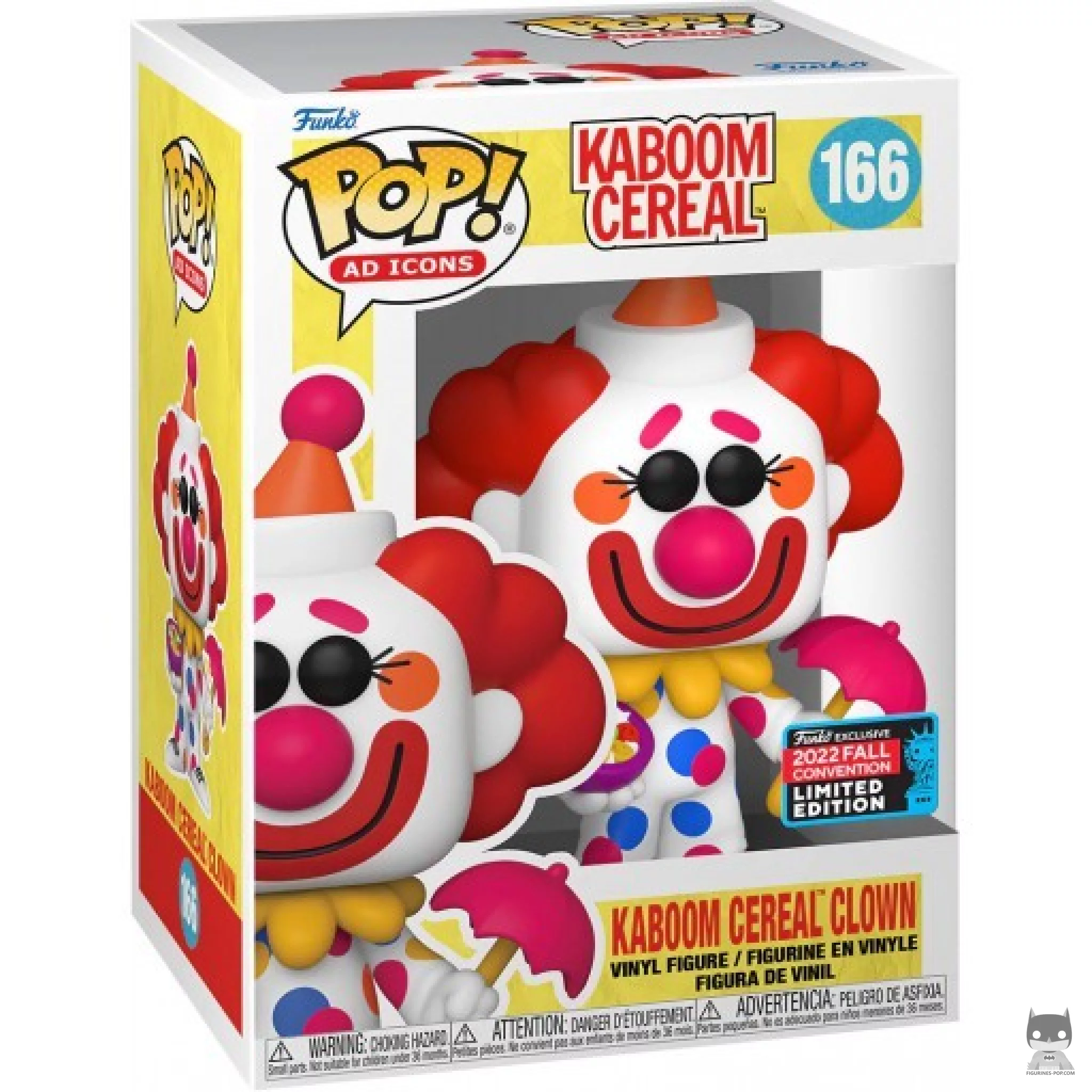 Figurine Funko POP Clown Kaboom Cereal avec boîte