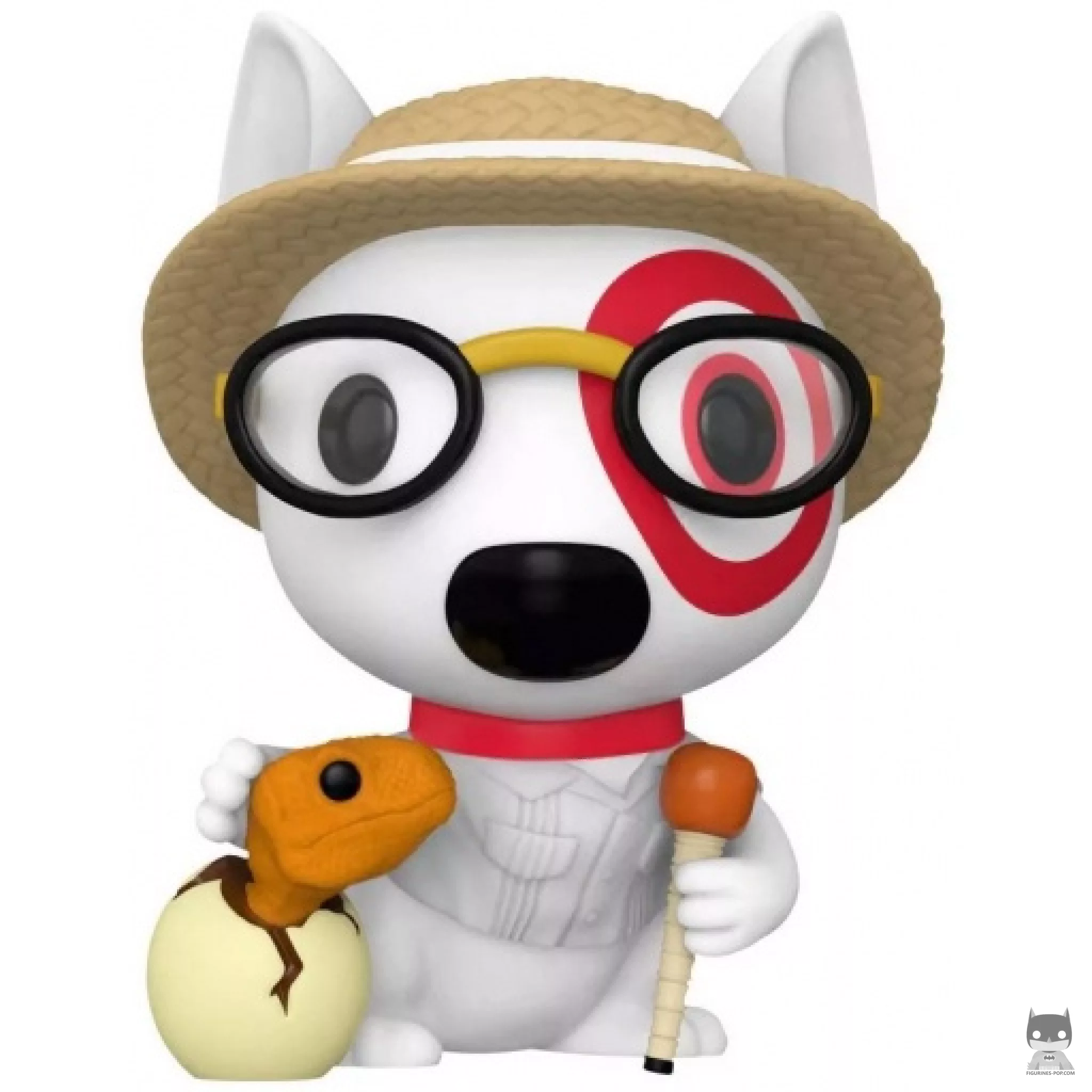 Figurine Funko POP Bullseye en John Hammond (Icônes de marques)