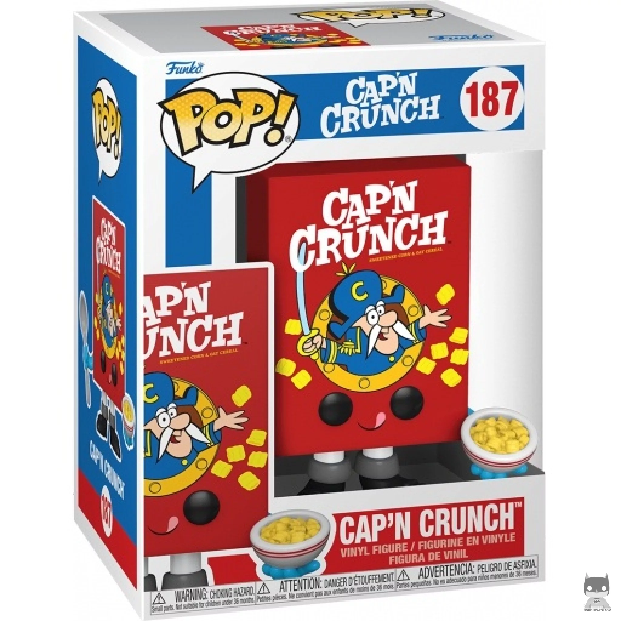Figurine Funko POP Cap'n Crunch avec boîte