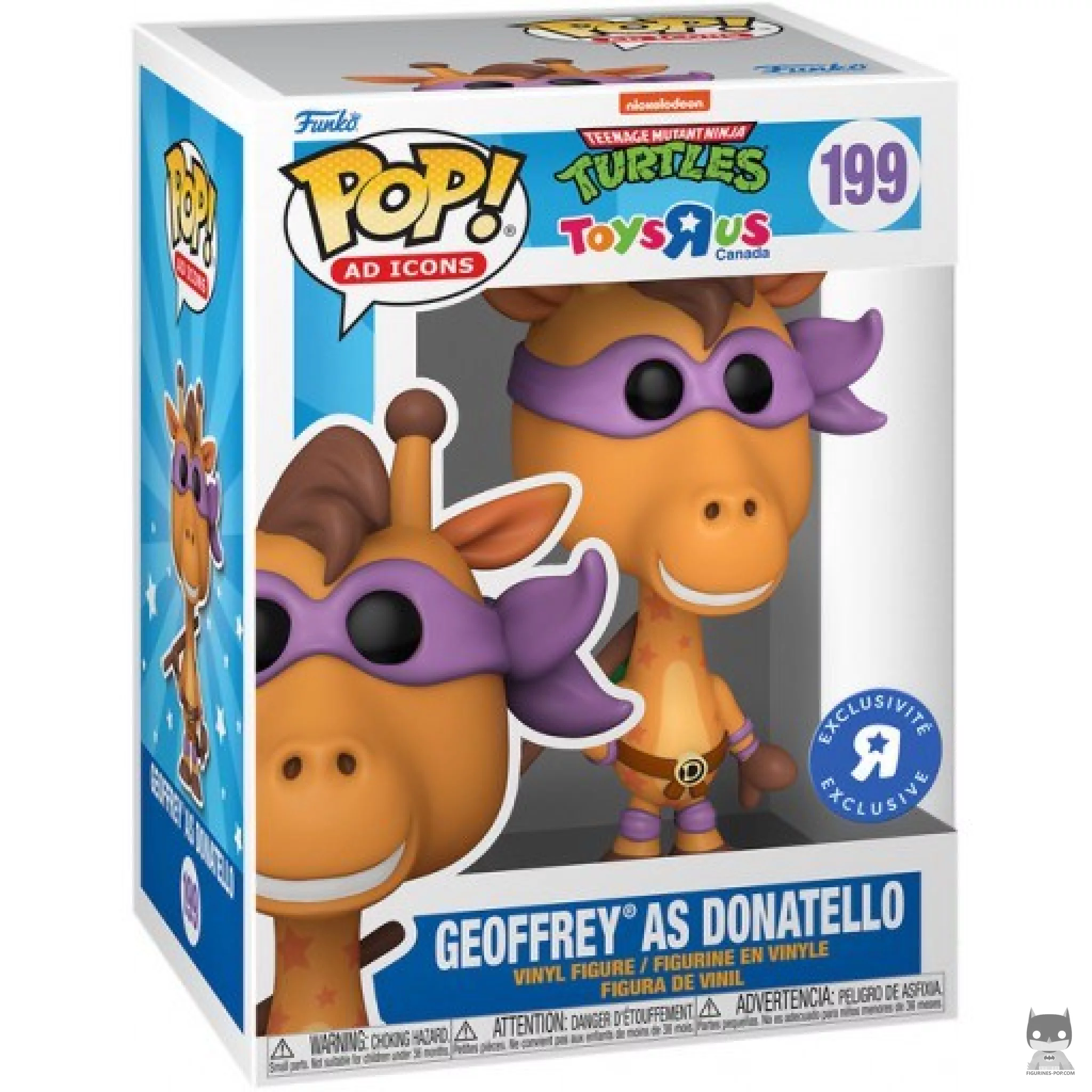 Figurine Funko POP Geoffrey en Donatello avec boîte