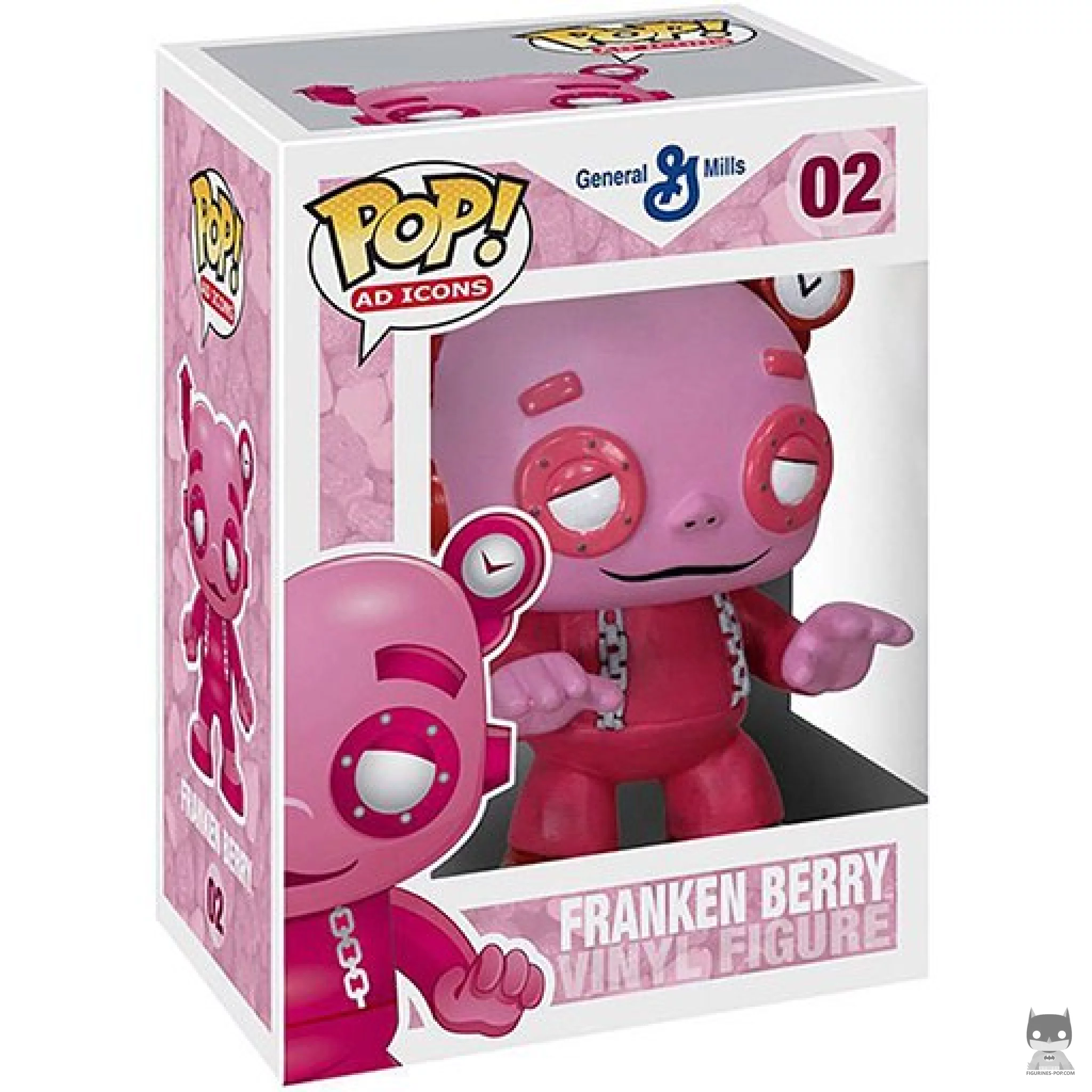 Figurine Funko POP Franken Berry (Metallic) avec boîte