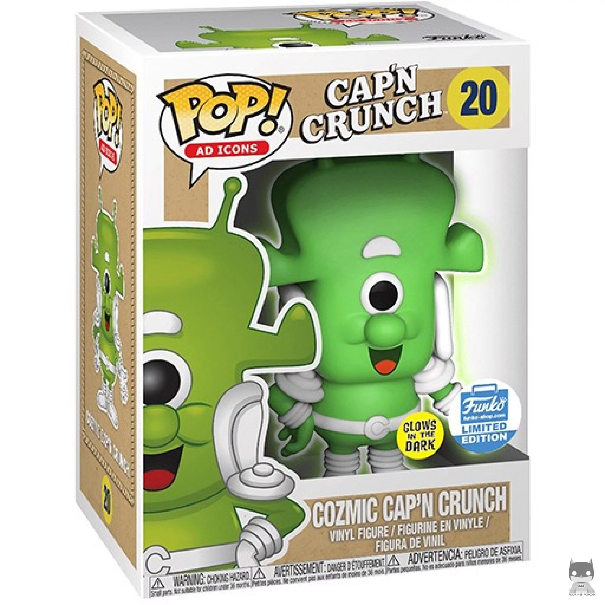 Figurine Funko POP Cozmic Cap'N Crunch avec boîte