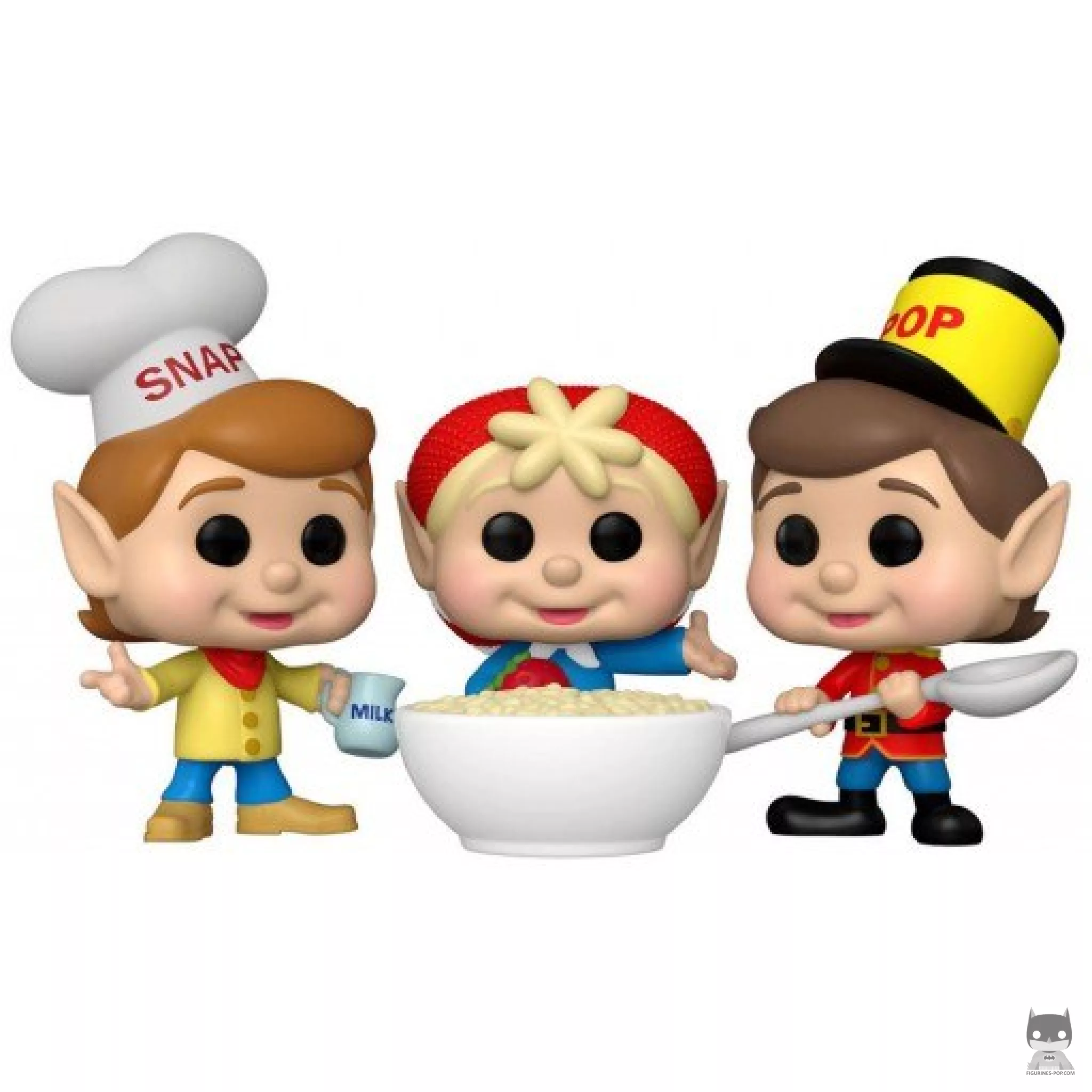 Figurine Funko POP Snap, Crackle & Pop (Rice Crispies Kellog's) (Icônes de marques)