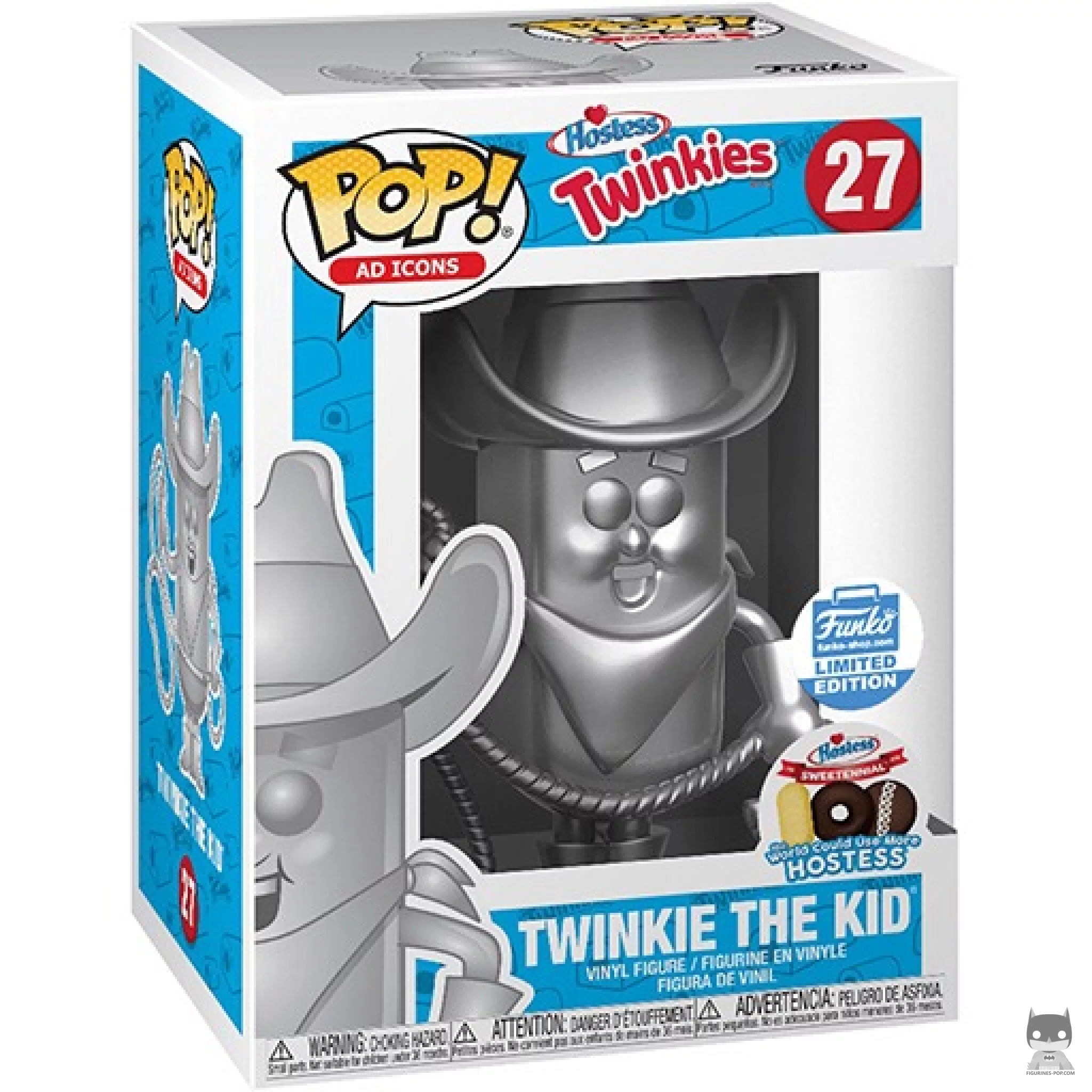 Figurine Funko POP Twinkie l'Enfant (Platine) avec boîte