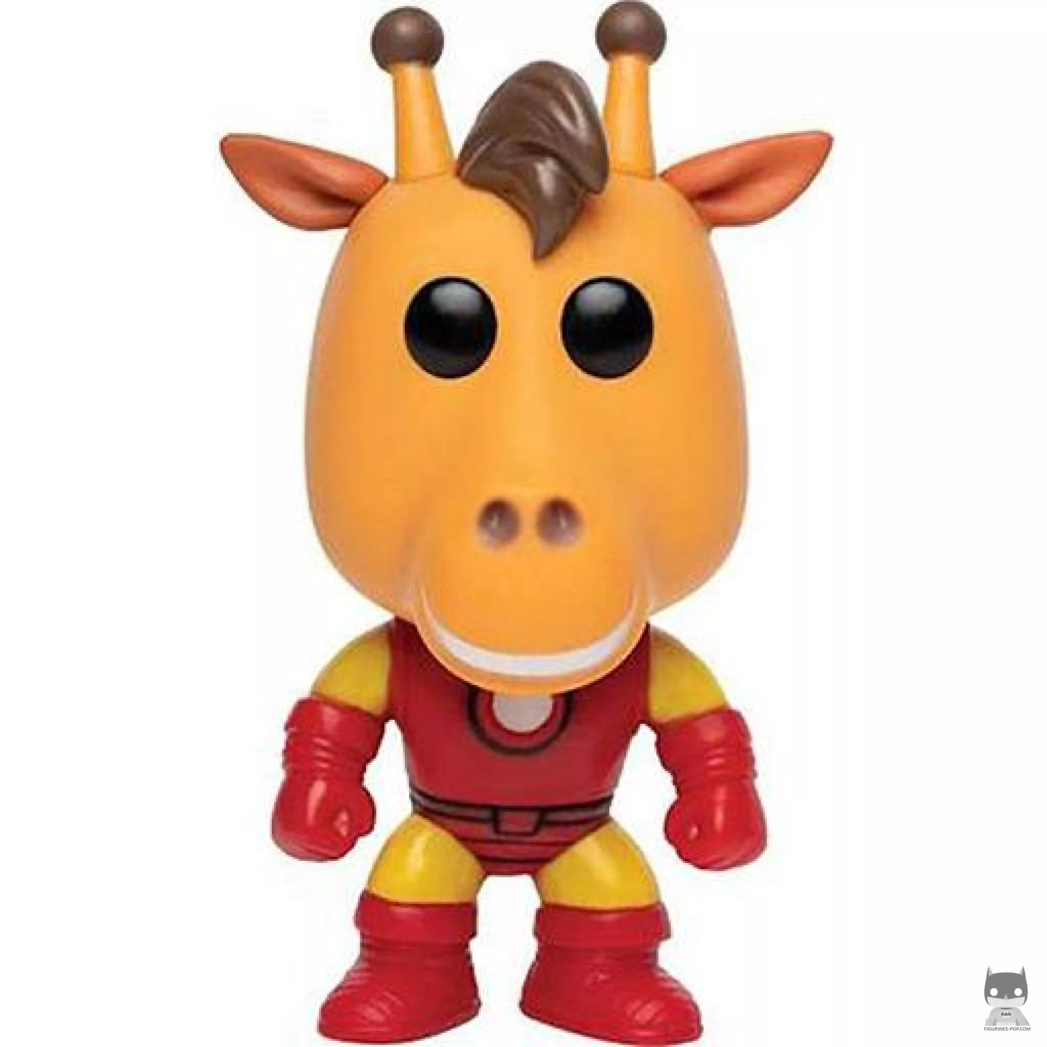 Figurine Funko POP Geoffrey la Girafe (en Iron Man) (Icônes de marques)