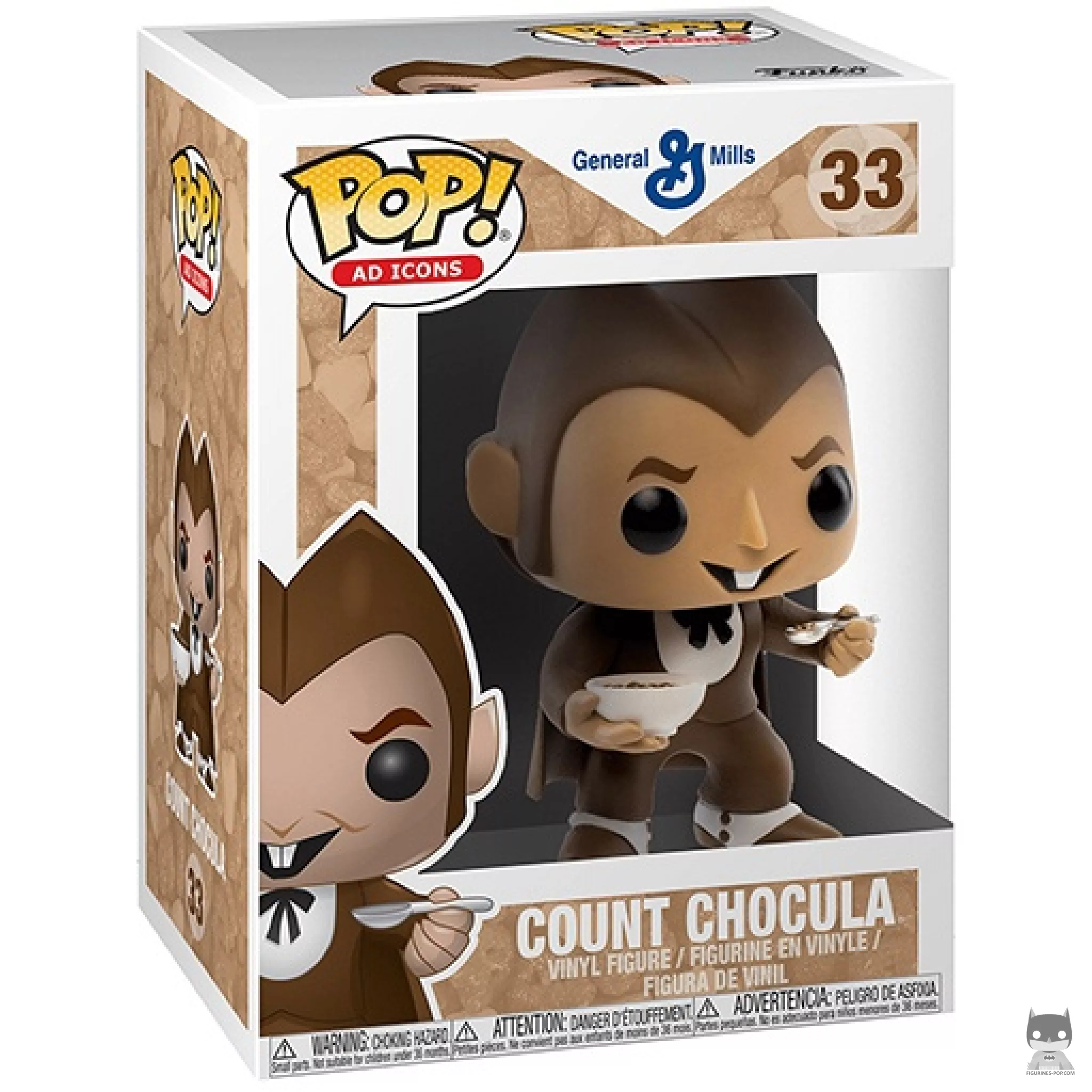 Figurine Funko POP Count Chocula (avec Céréales & Cuillère) avec boîte