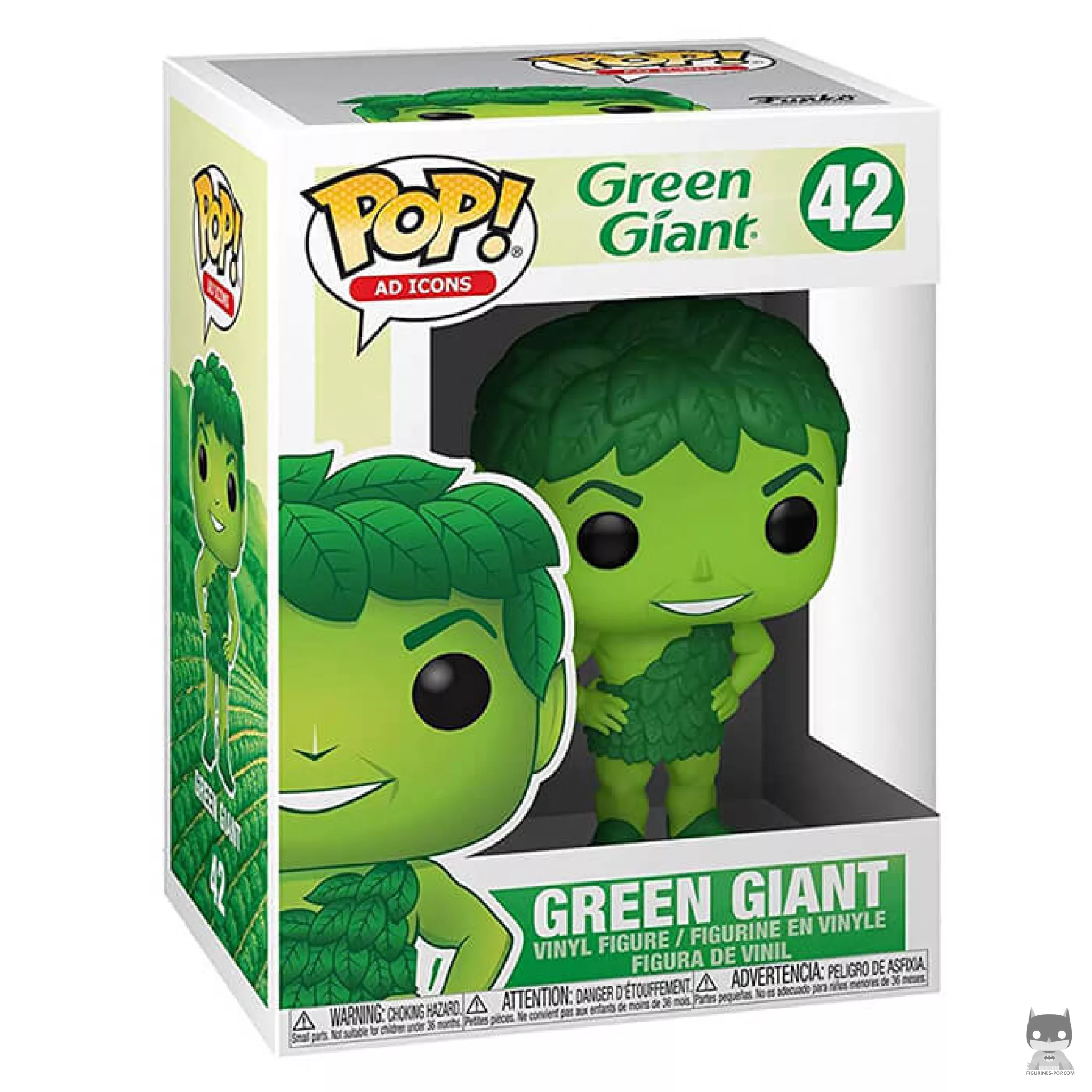 Figurine Funko POP Géant Vert avec boîte