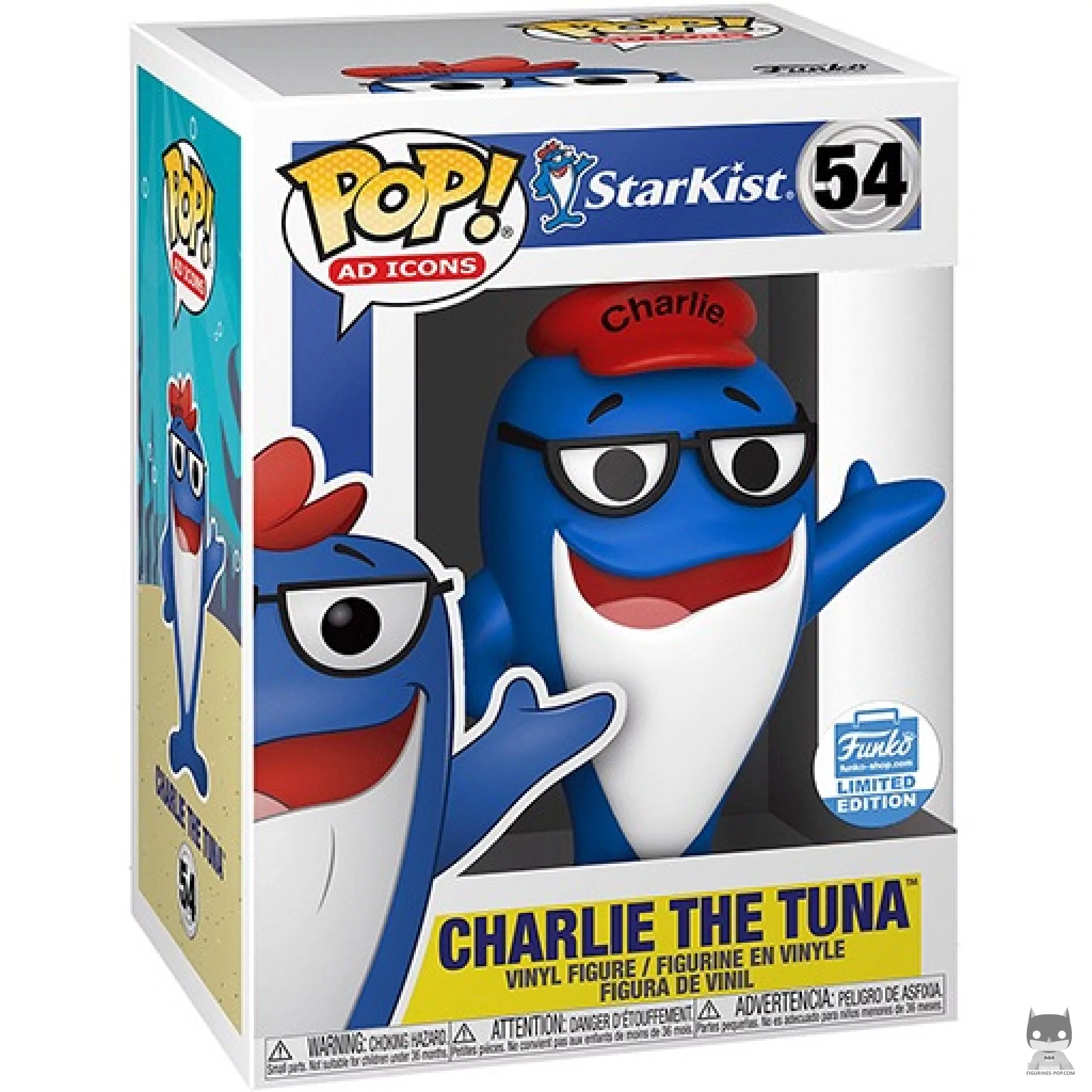 Figurine Funko POP Charlie le Thon avec boîte