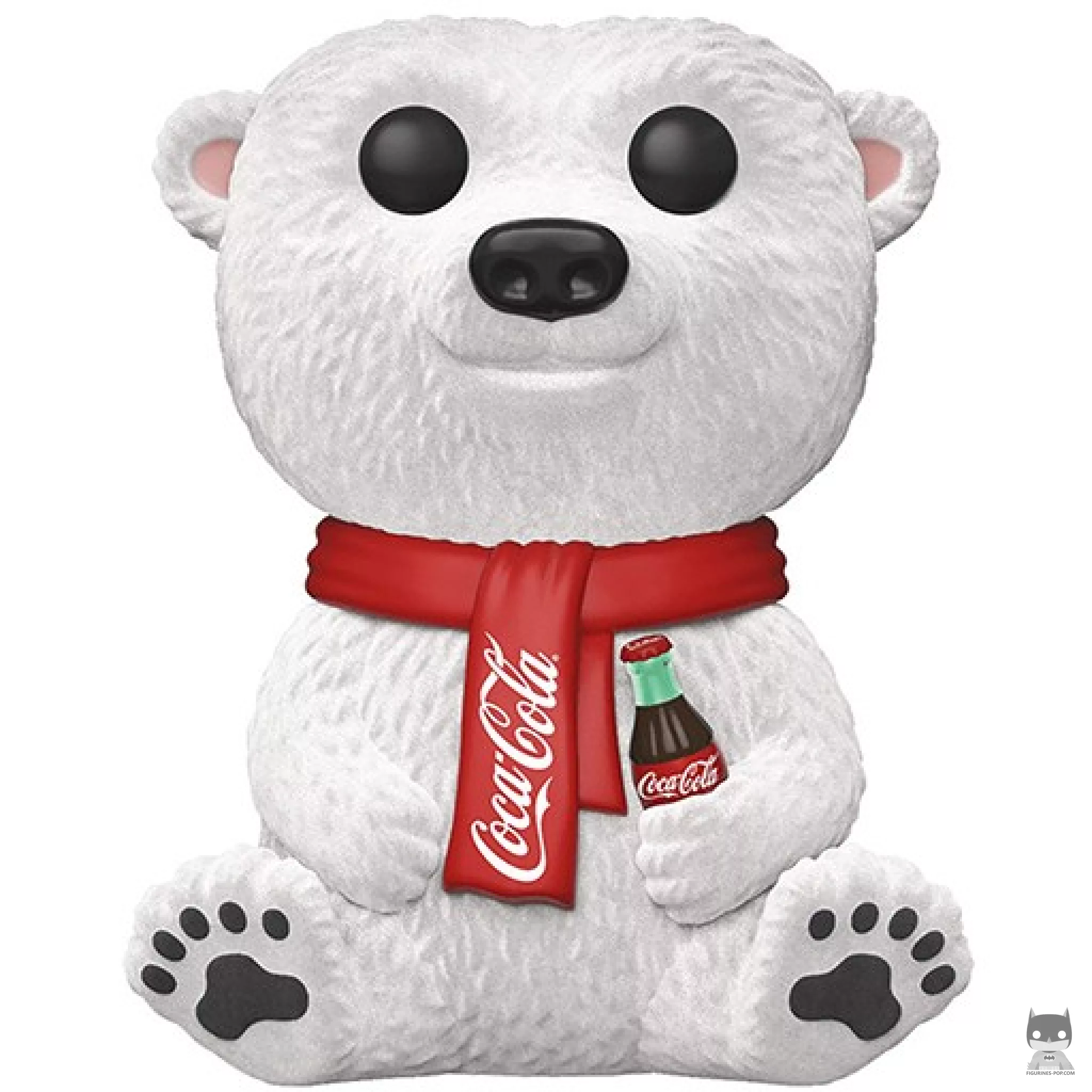 Figurine Funko POP Ours polaire Coca-Cola (Flocked) (Icônes de marques)