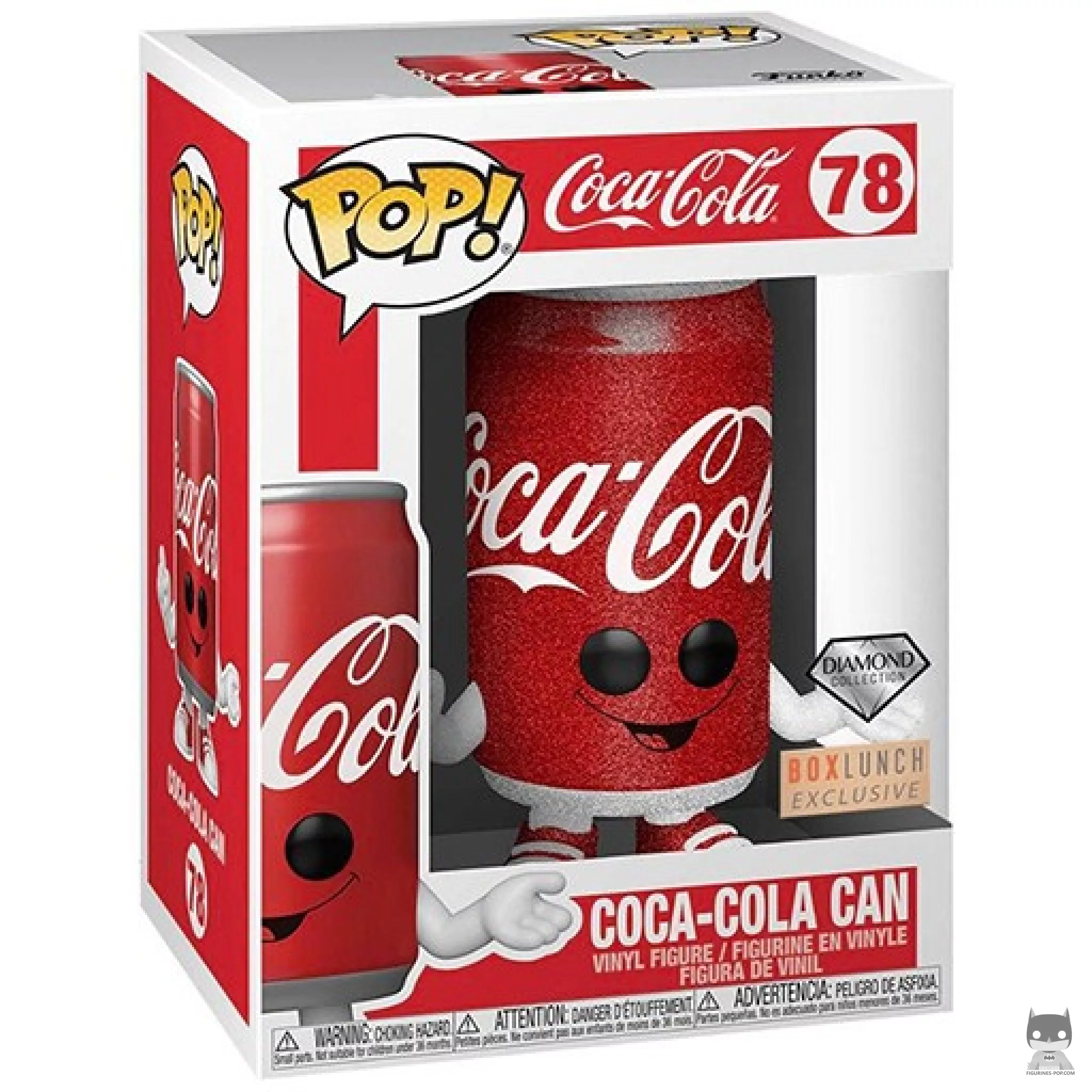 Figurine Funko POP Canette de Coca-Cola (Diamond Glitter) avec boîte