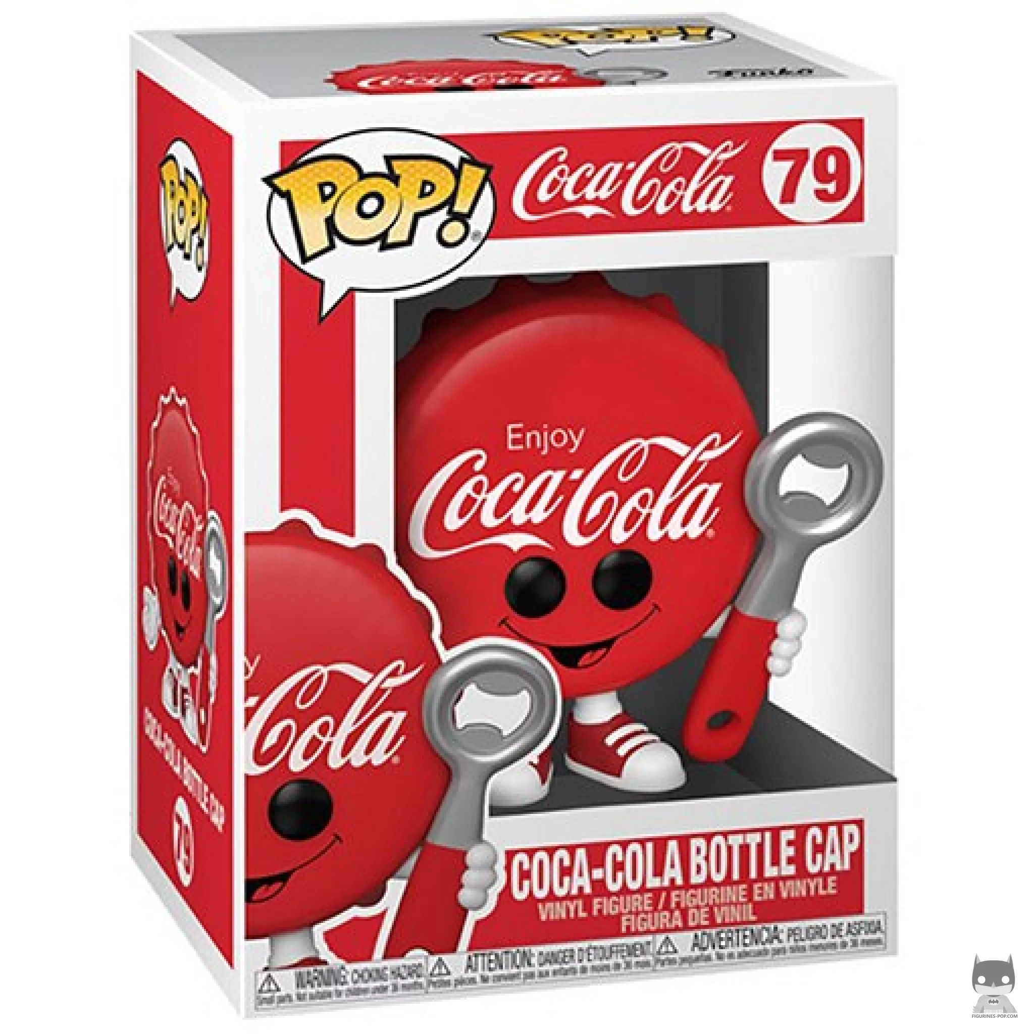 Figurine Funko POP Bouchon de Coca-Cola avec boîte