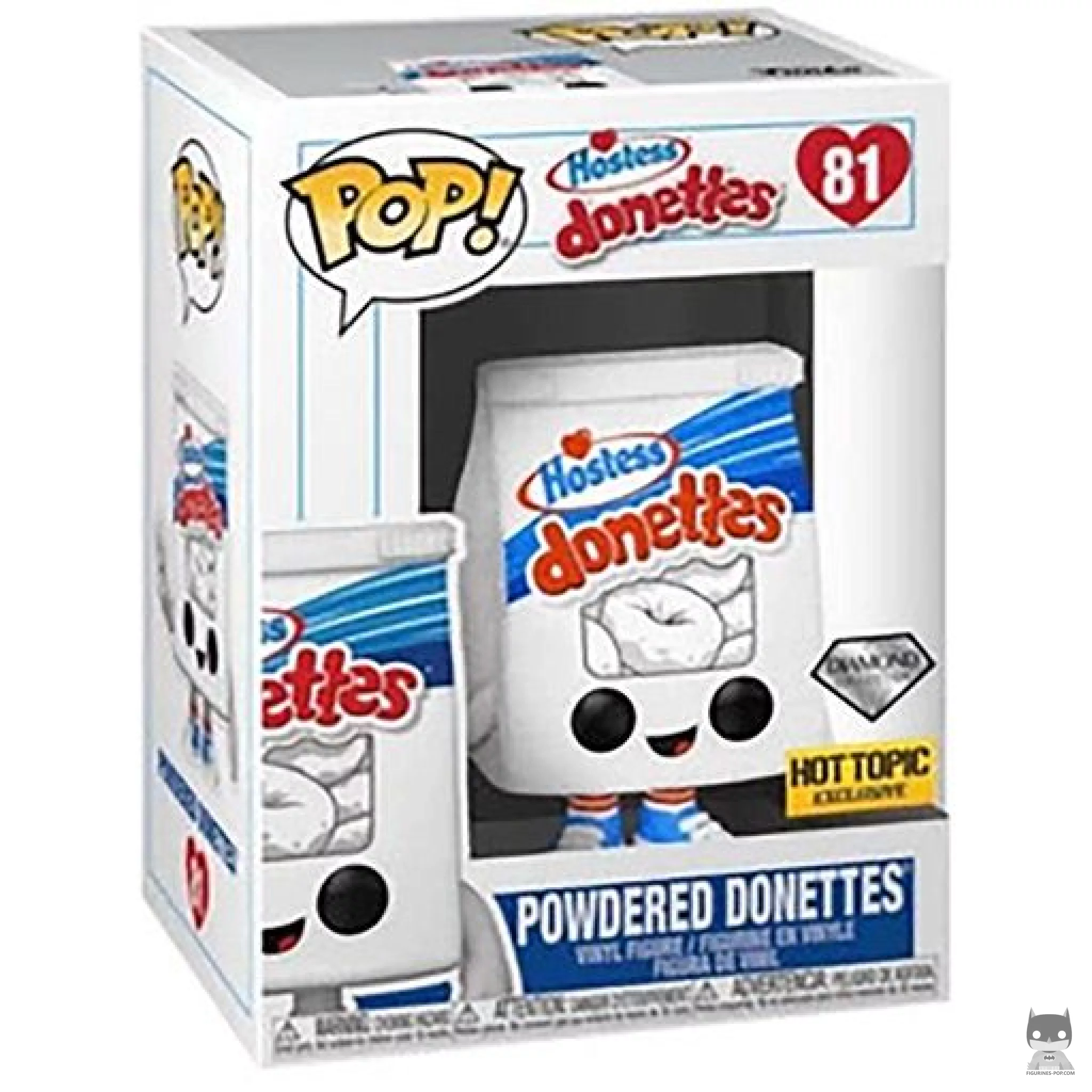 Figurine Funko POP Donettes en Poudre (Diamond Glitter) avec boîte