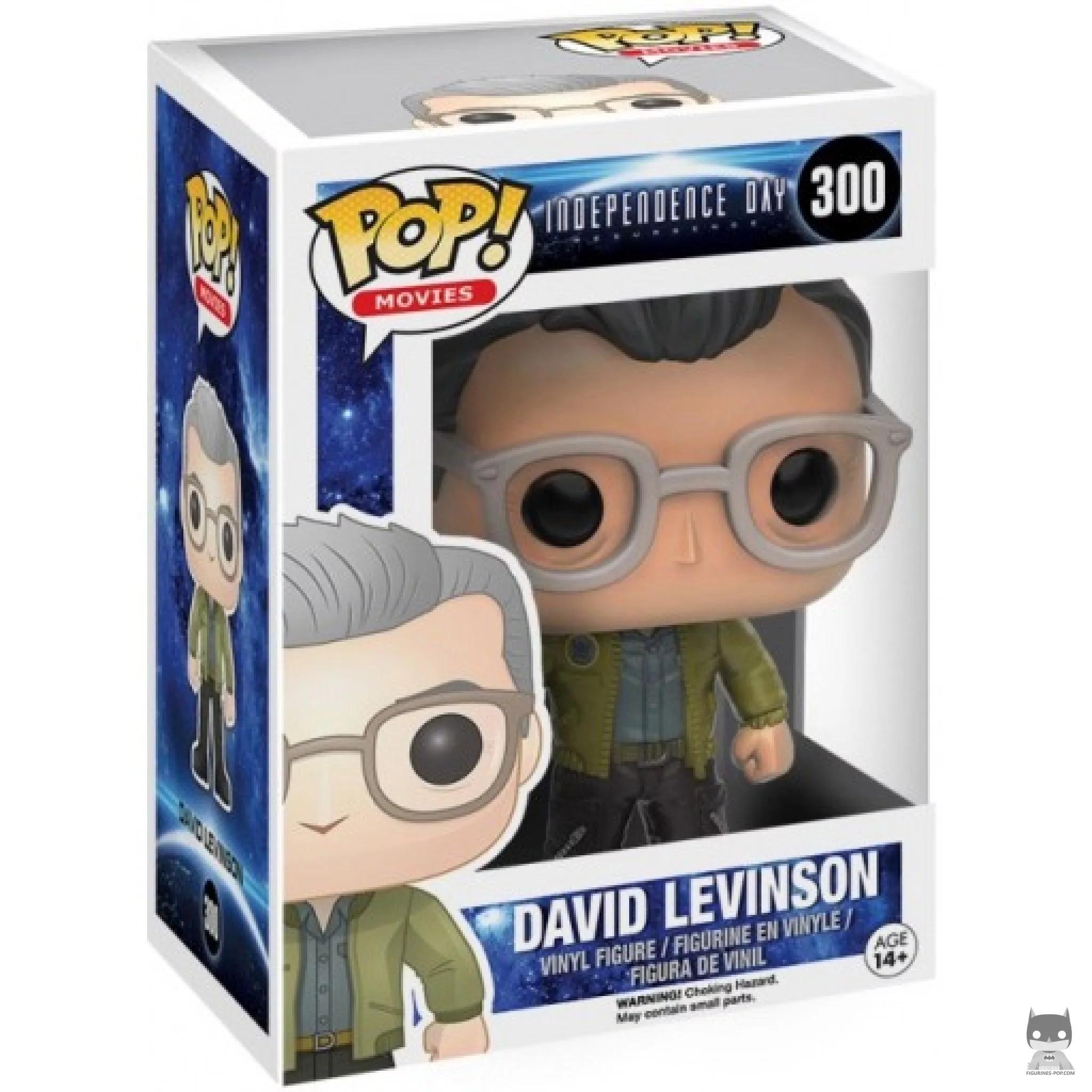 Figurine Funko POP David Levinson avec boîte