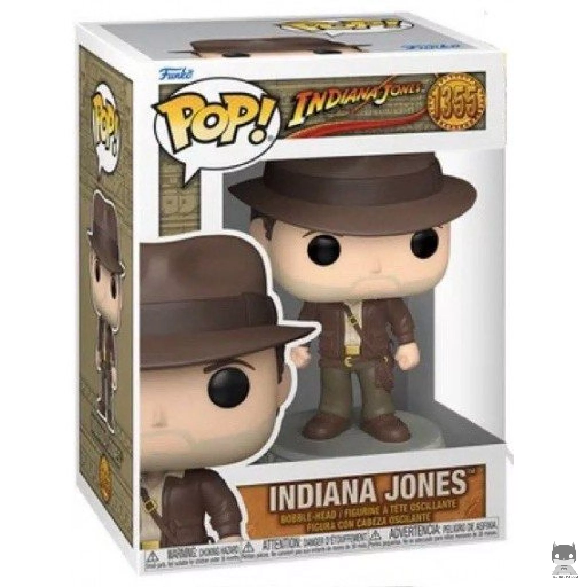 Figurine Funko POP Indiana Jones avec veste avec boîte