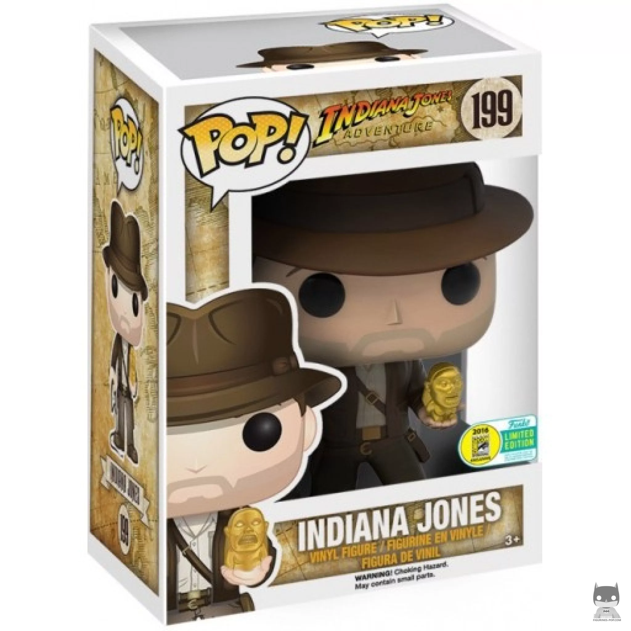 Figurine Funko POP Indiana Jones avec boîte