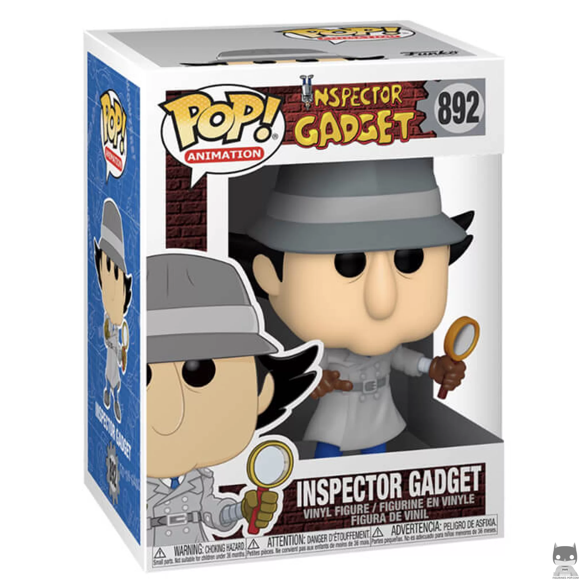 Figurine Funko POP Inspecteur Gadget avec boîte