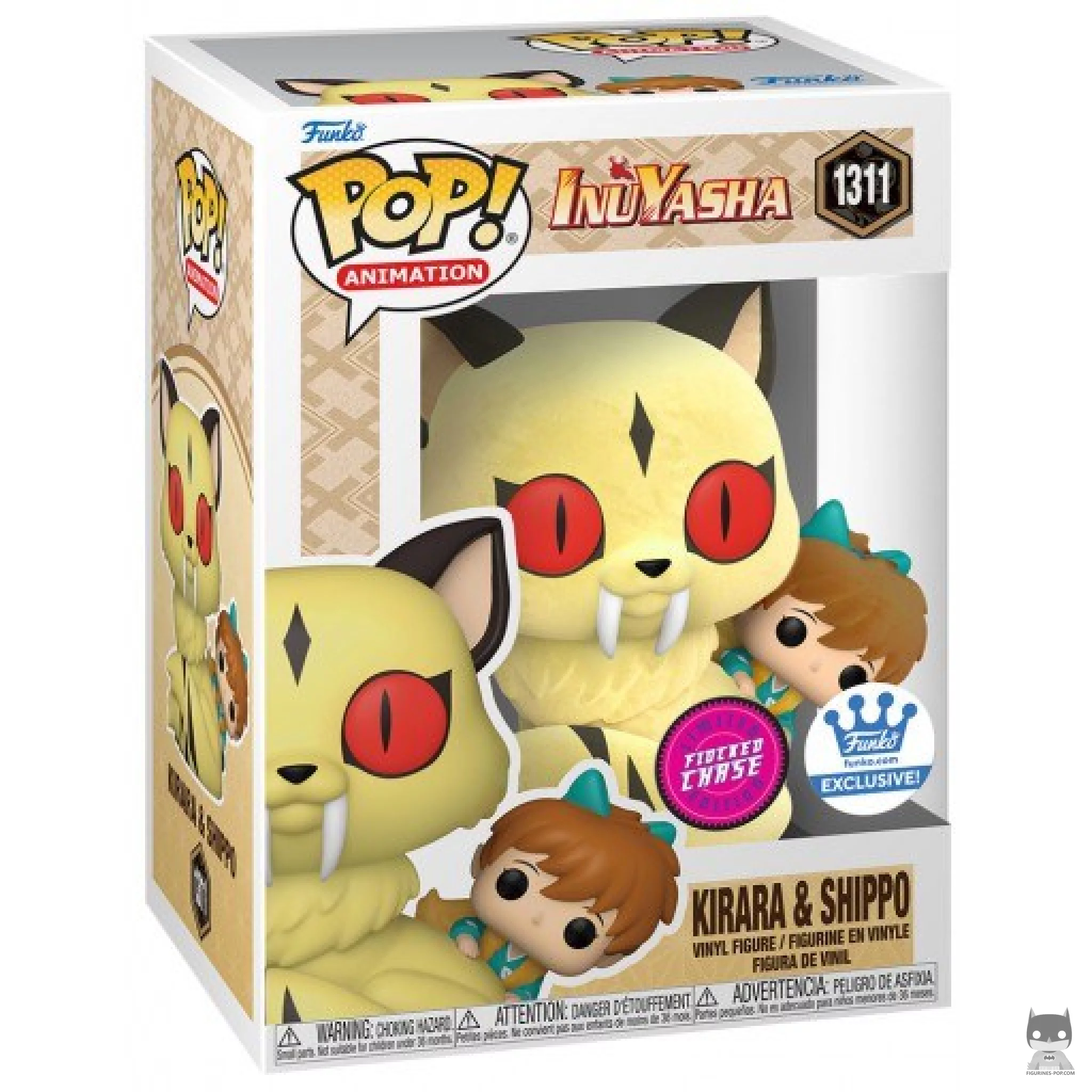 Figurine Funko POP Kirara & Shippo (Chase & Flocked) avec boîte