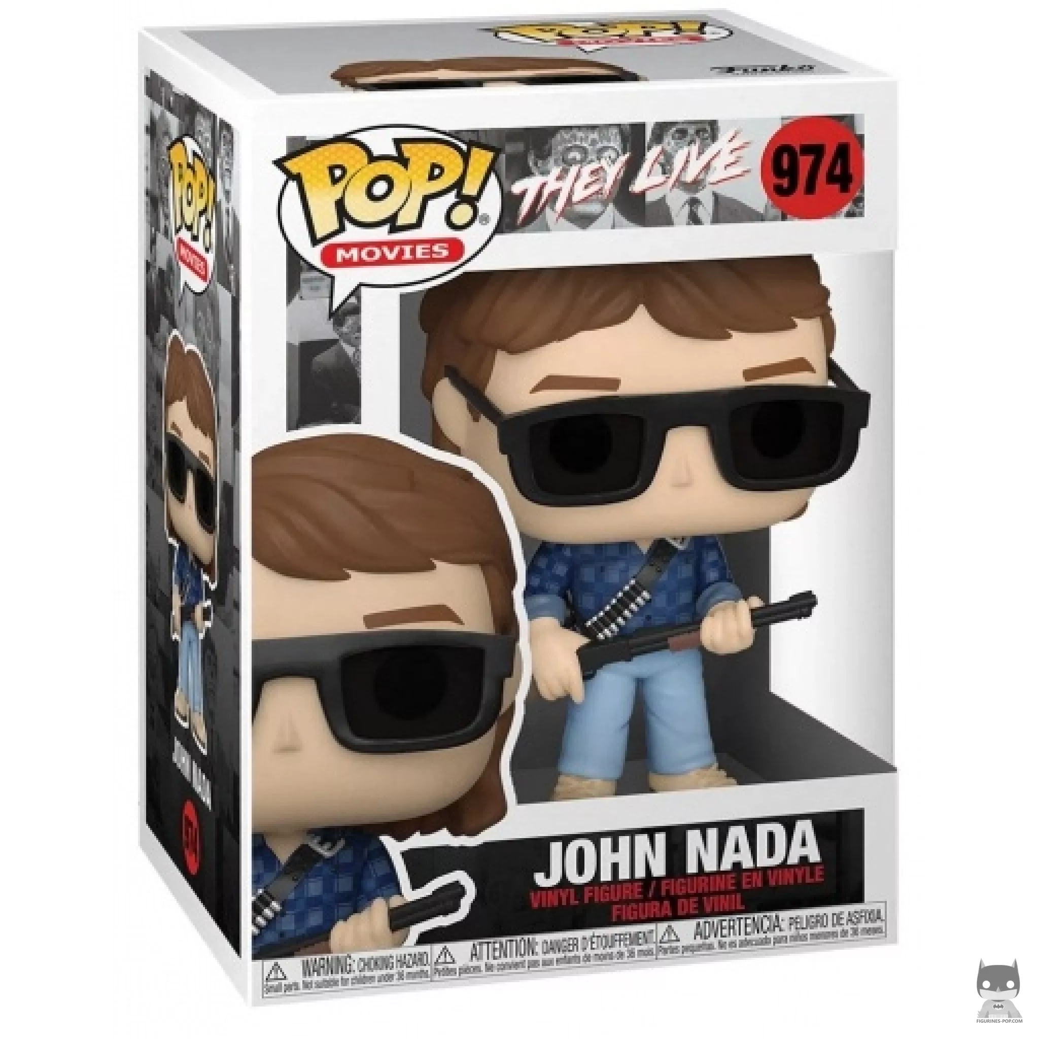 Figurine Funko POP John Nada avec boîte