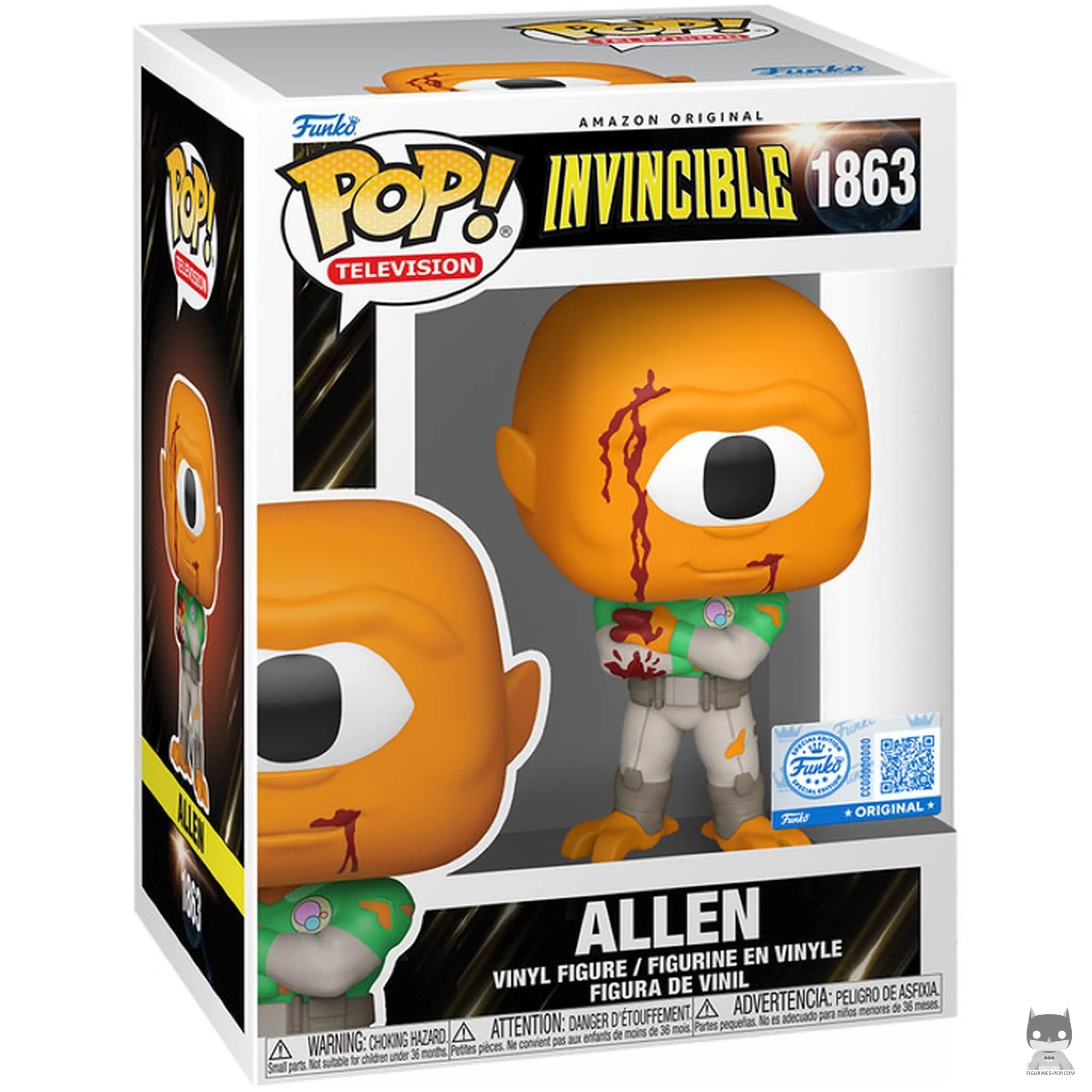 Figurine Funko POP Allen (Bloody) avec boîte