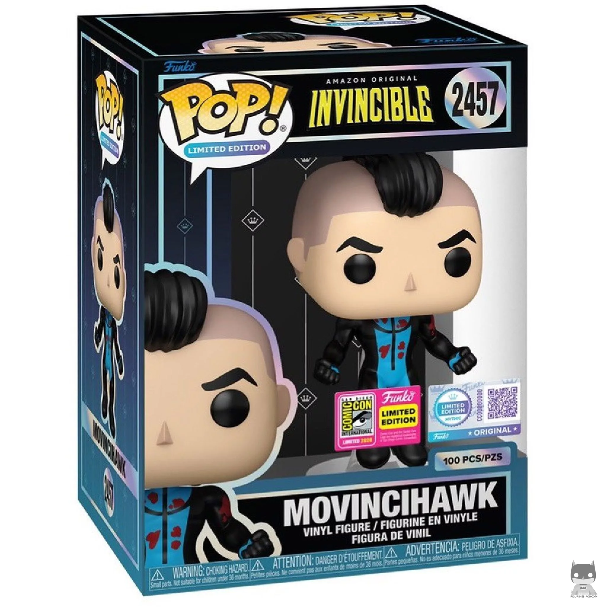 Figurine Funko POP Movincihawk avec boîte