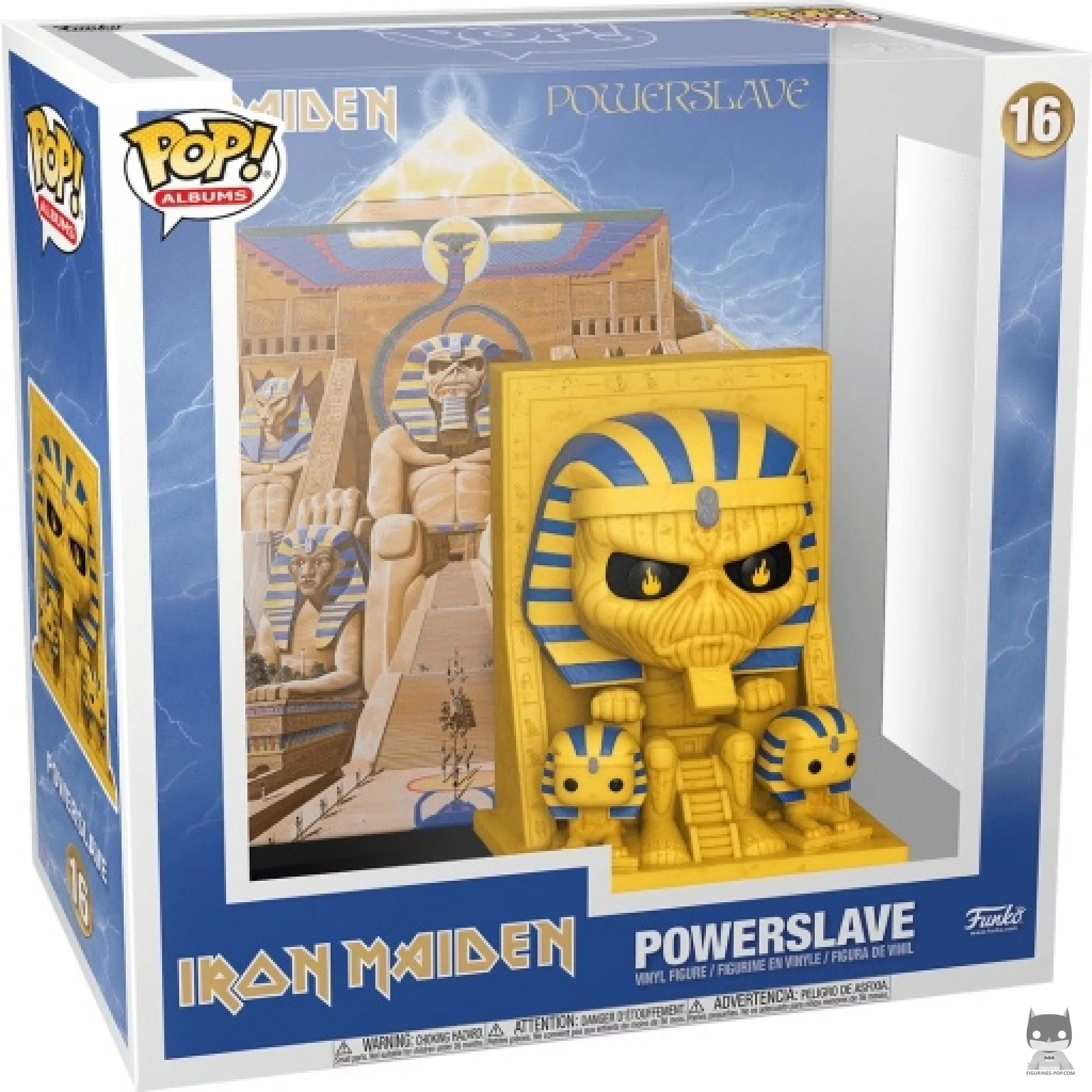 Figurine Funko POP Iron Maiden : Powerslave avec boîte