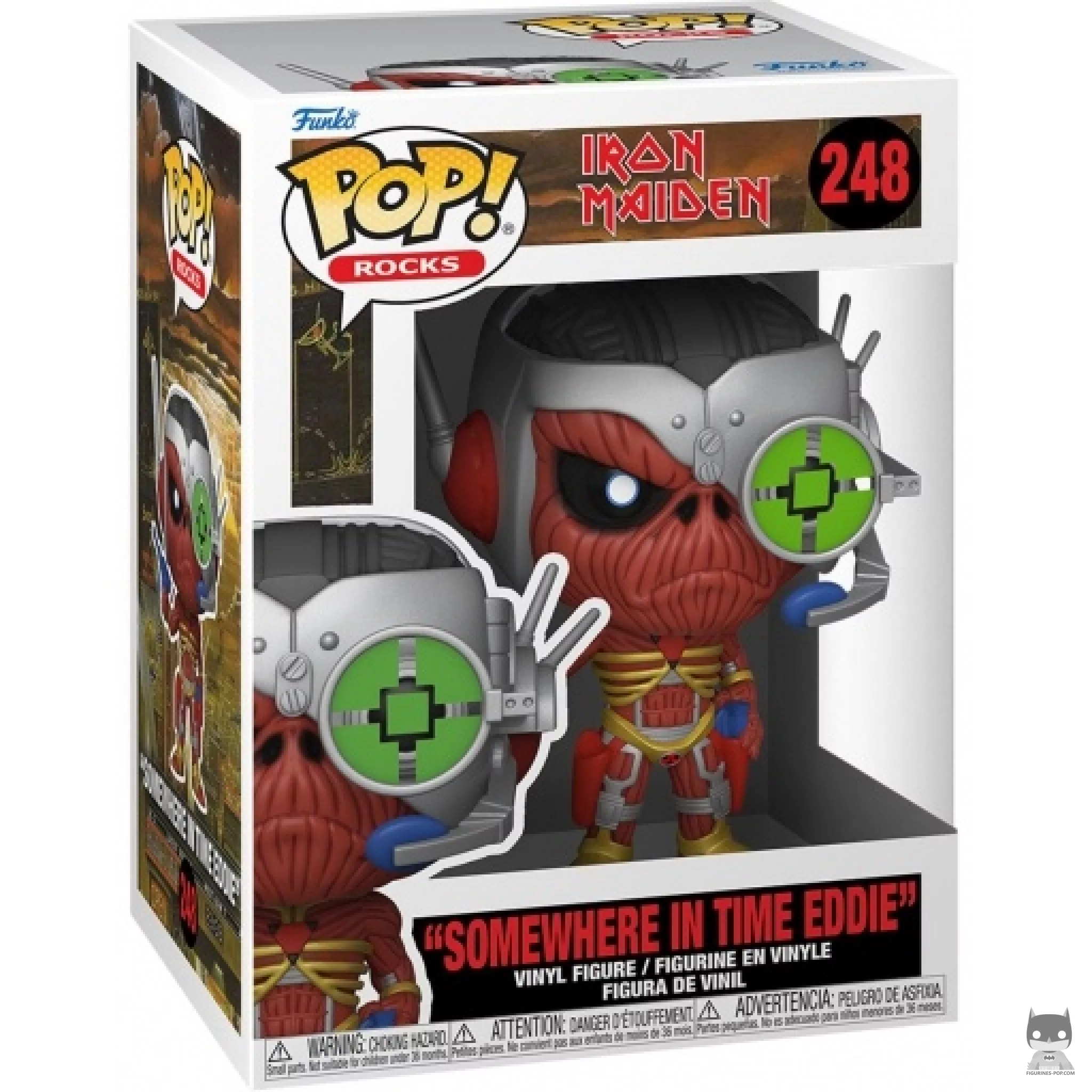 Figurine Funko POP Eddie Somewhere in Time avec boîte