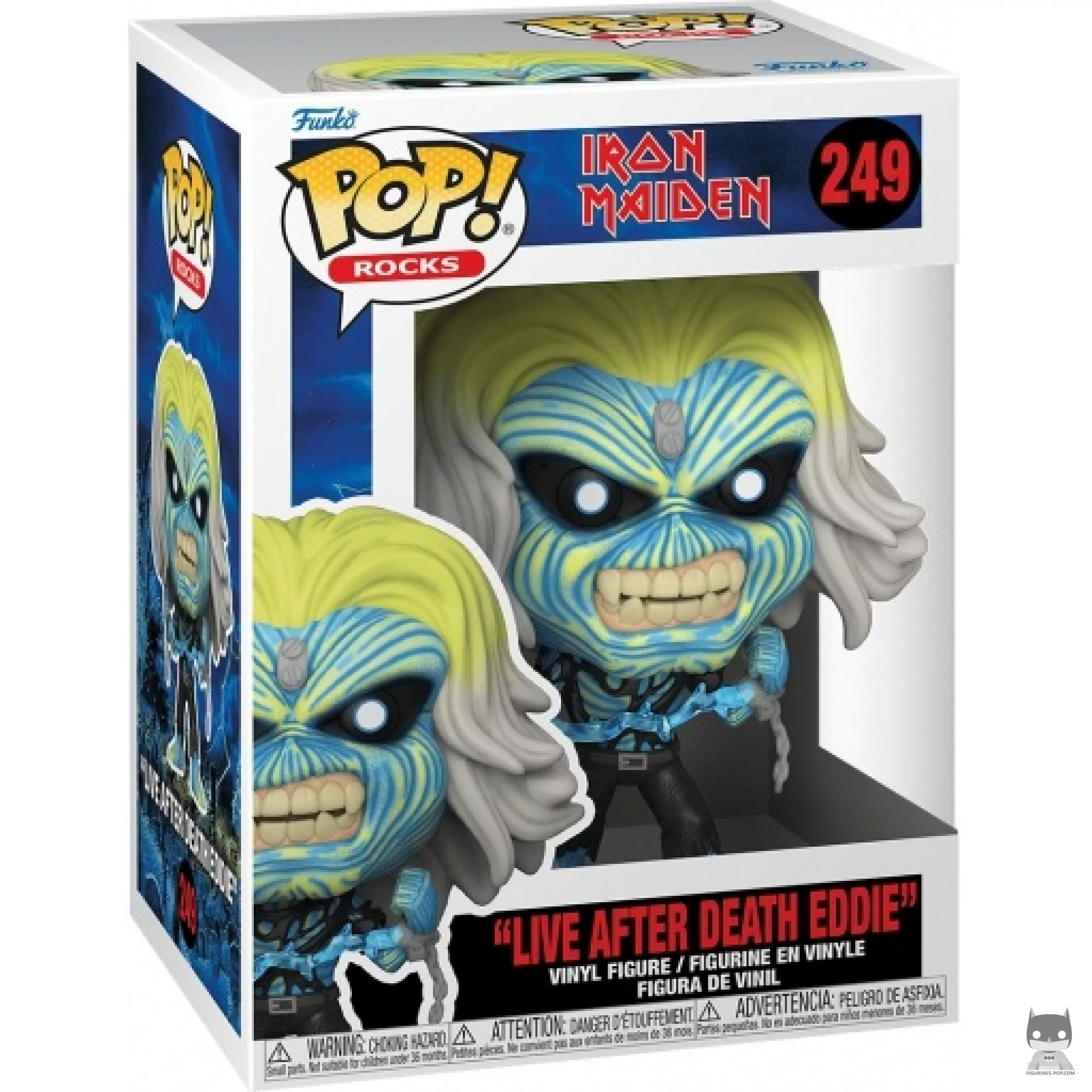 Figurine Funko POP Live After Death Eddie avec boîte