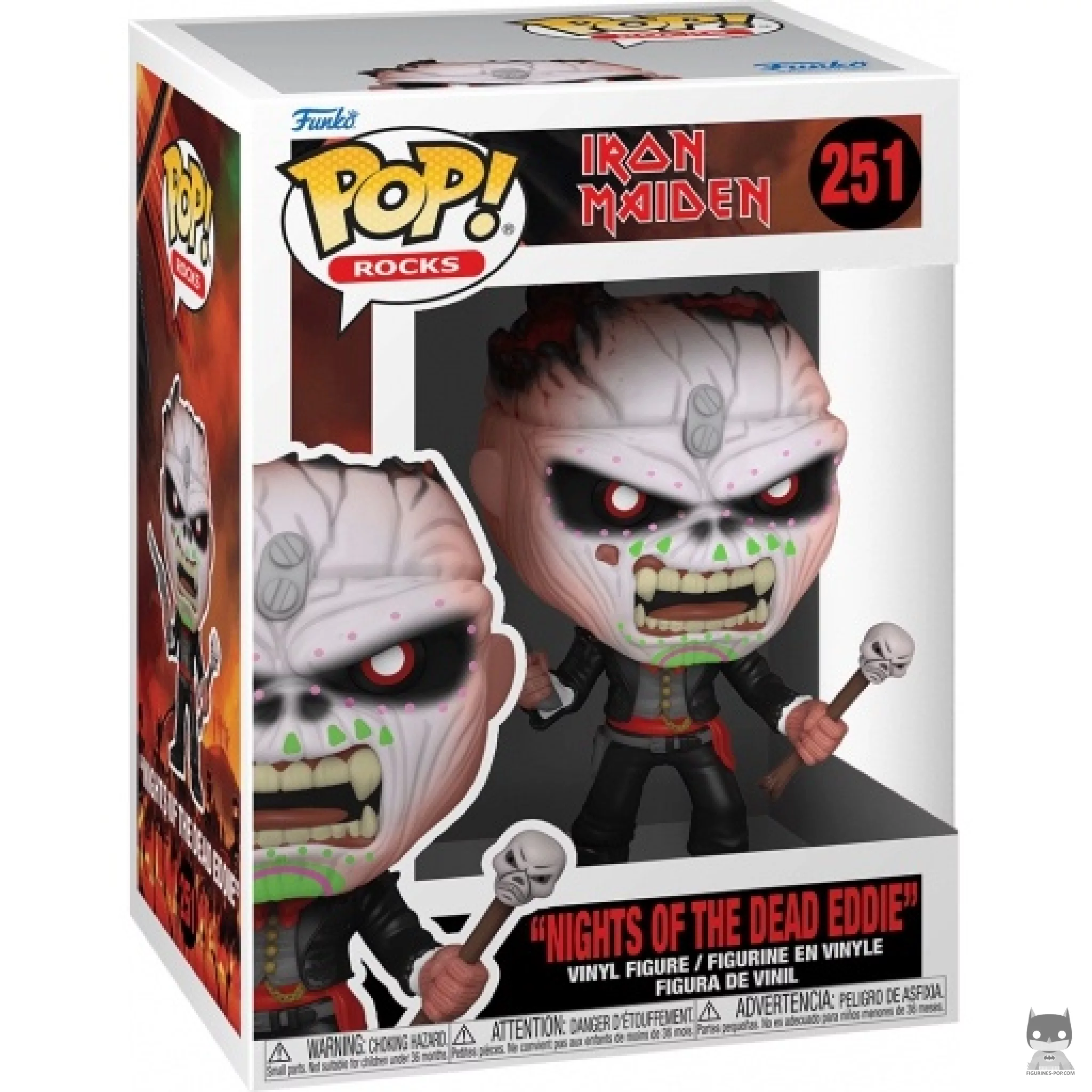 Figurine Funko POP Nights of the Dead Eddie avec boîte