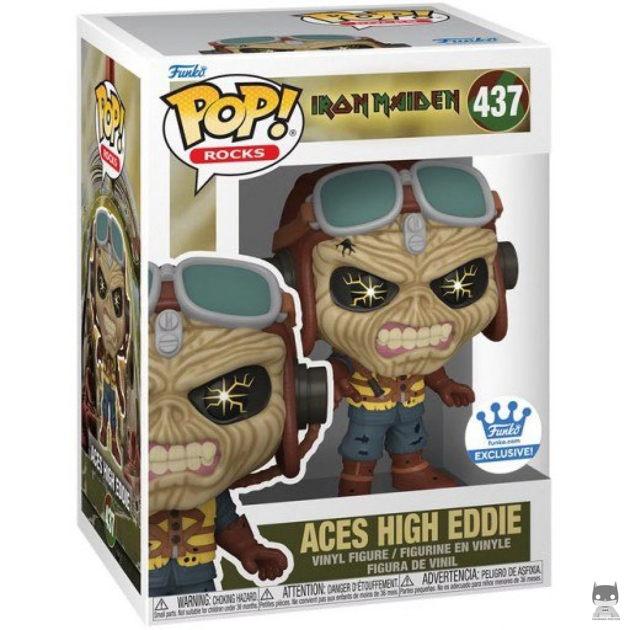 Figurine Funko POP Aces High Eddie avec boîte