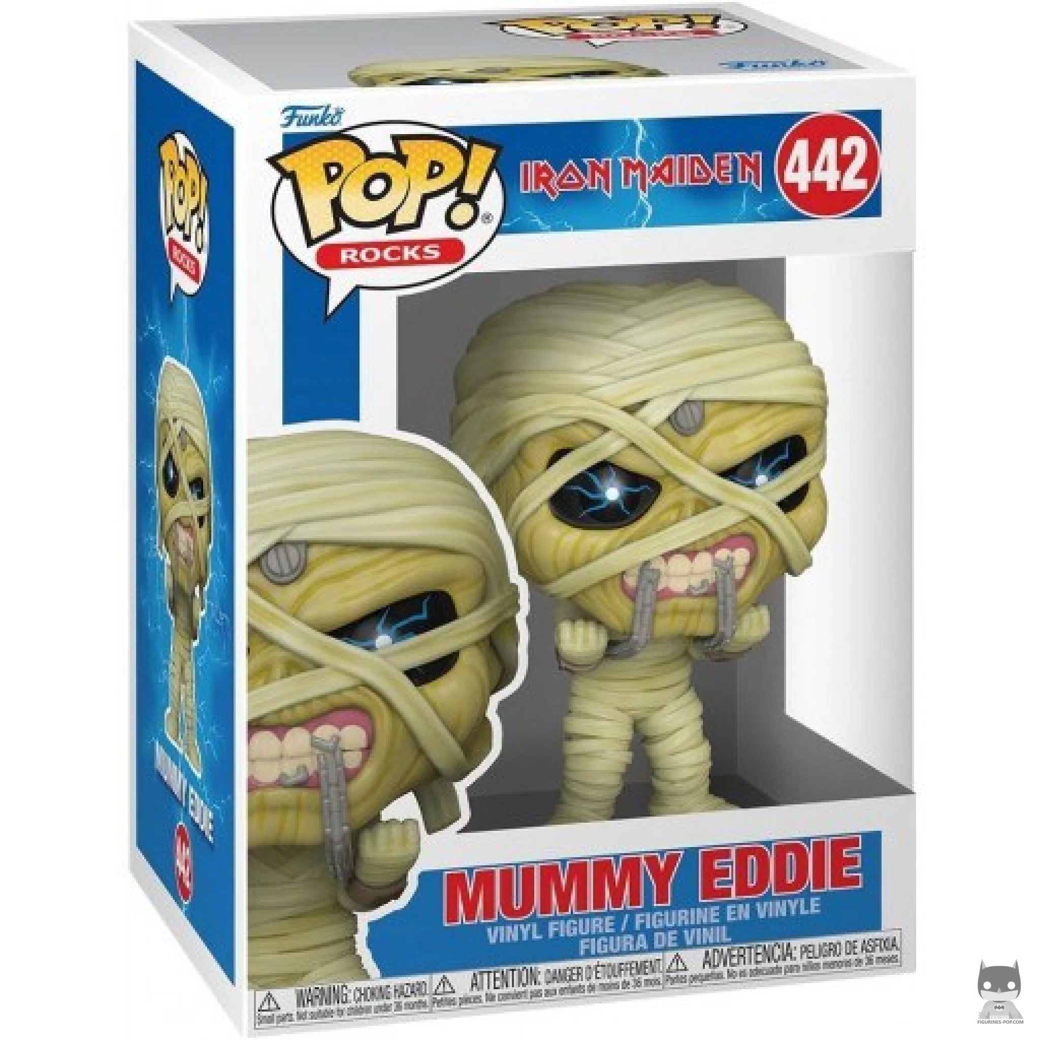 Figurine Funko POP Momie Eddie avec boîte