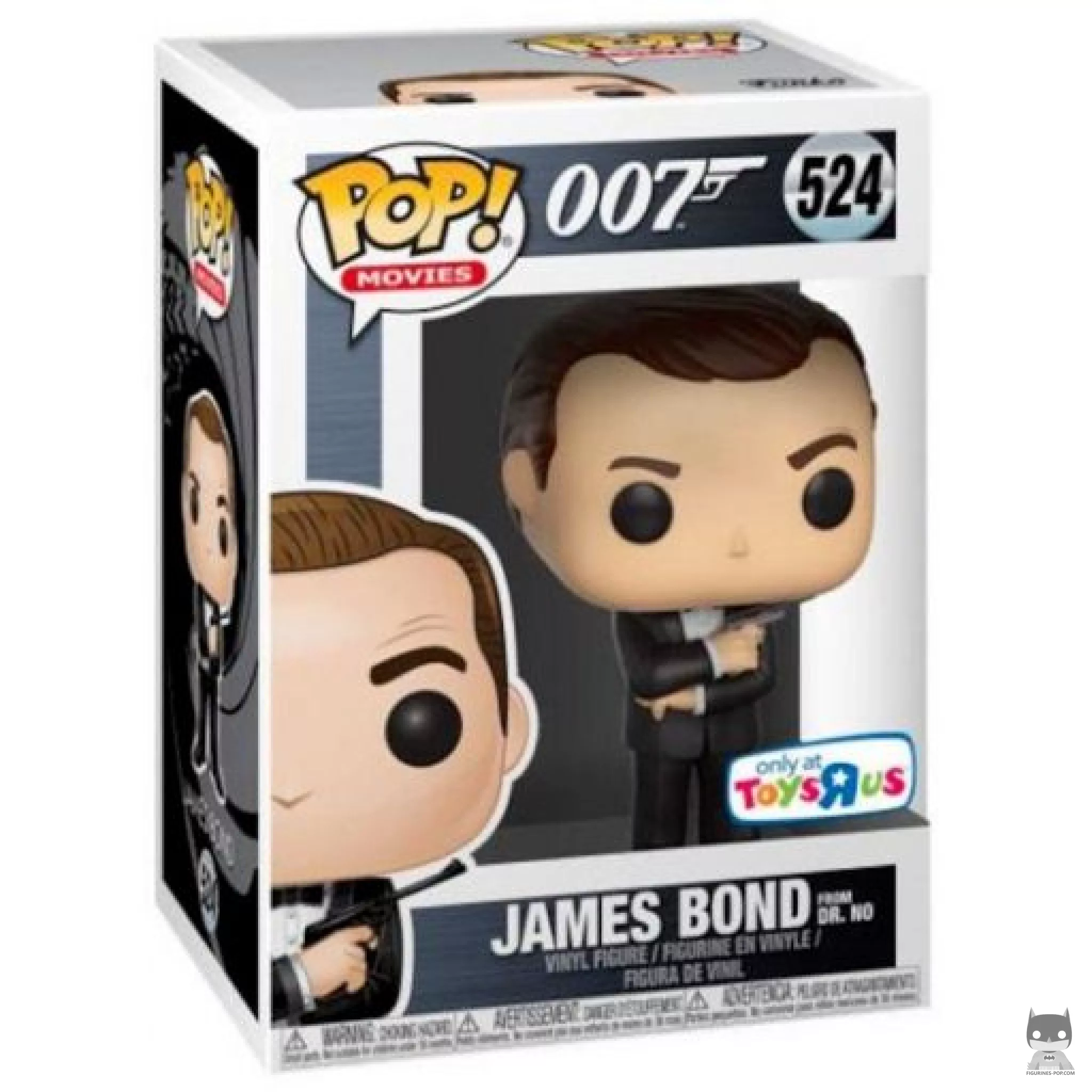 Figurine Funko POP James Bond (007 contre Docteur No) avec boîte