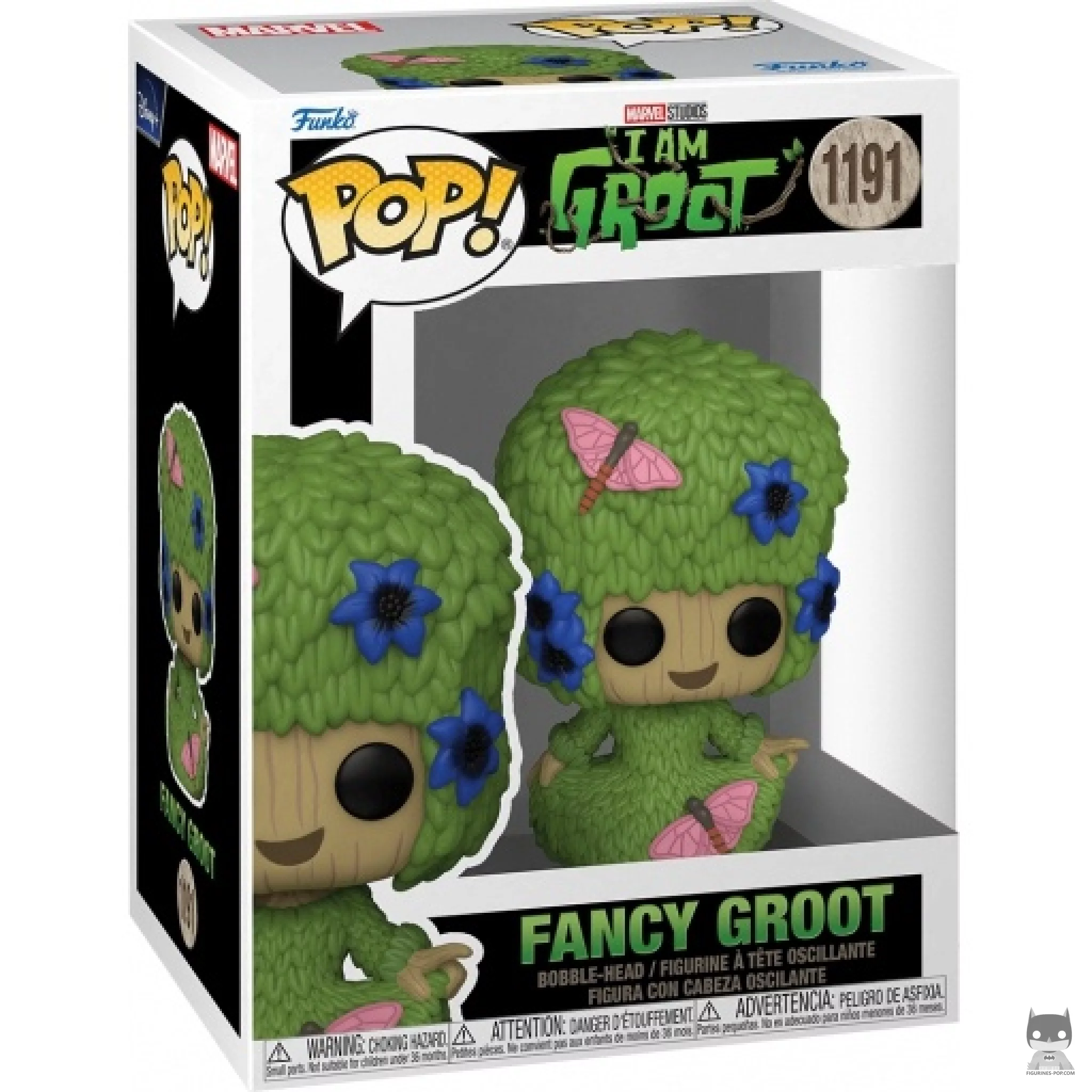Figurine Funko POP Fancy Groot avec boîte