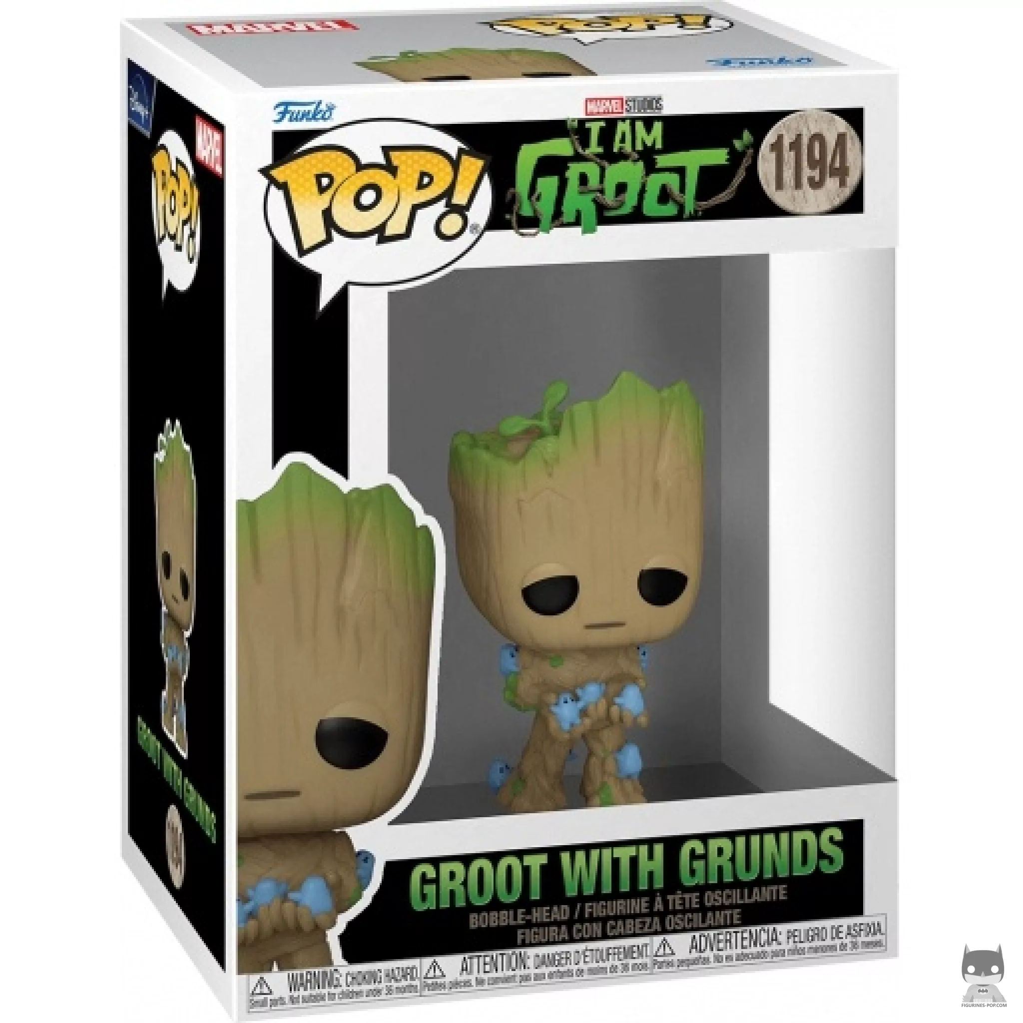 Figurine Funko POP Groot avec Grunds avec boîte