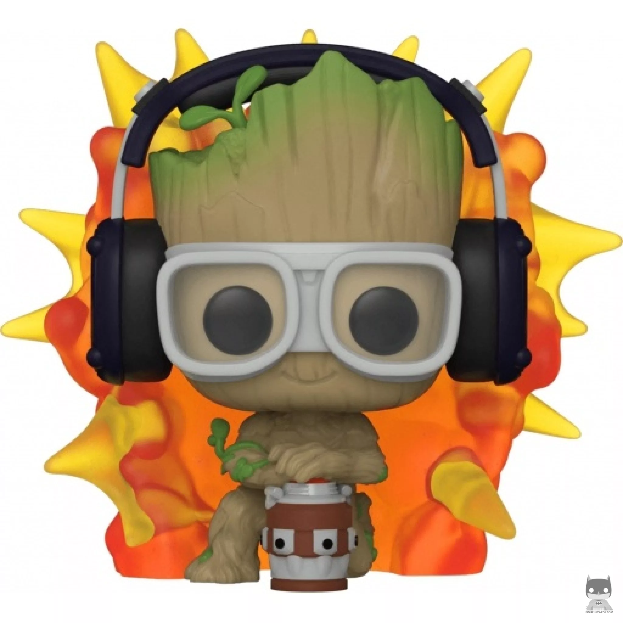 Figurine Funko POP Groot avec Détonateur (Je s'appelle Groot)