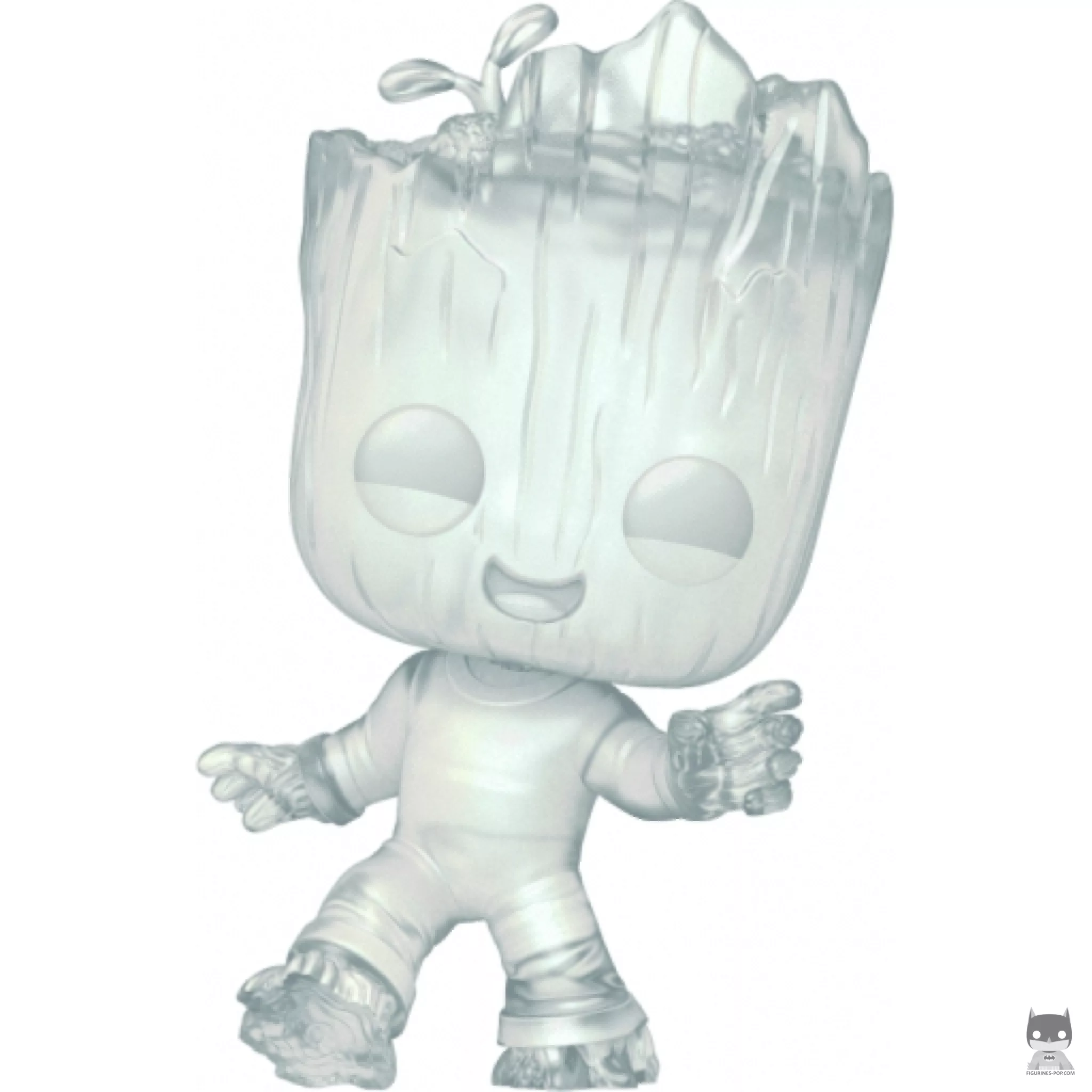 Figurine Funko POP Iwua en Groot (Translucent) (Je s'appelle Groot)
