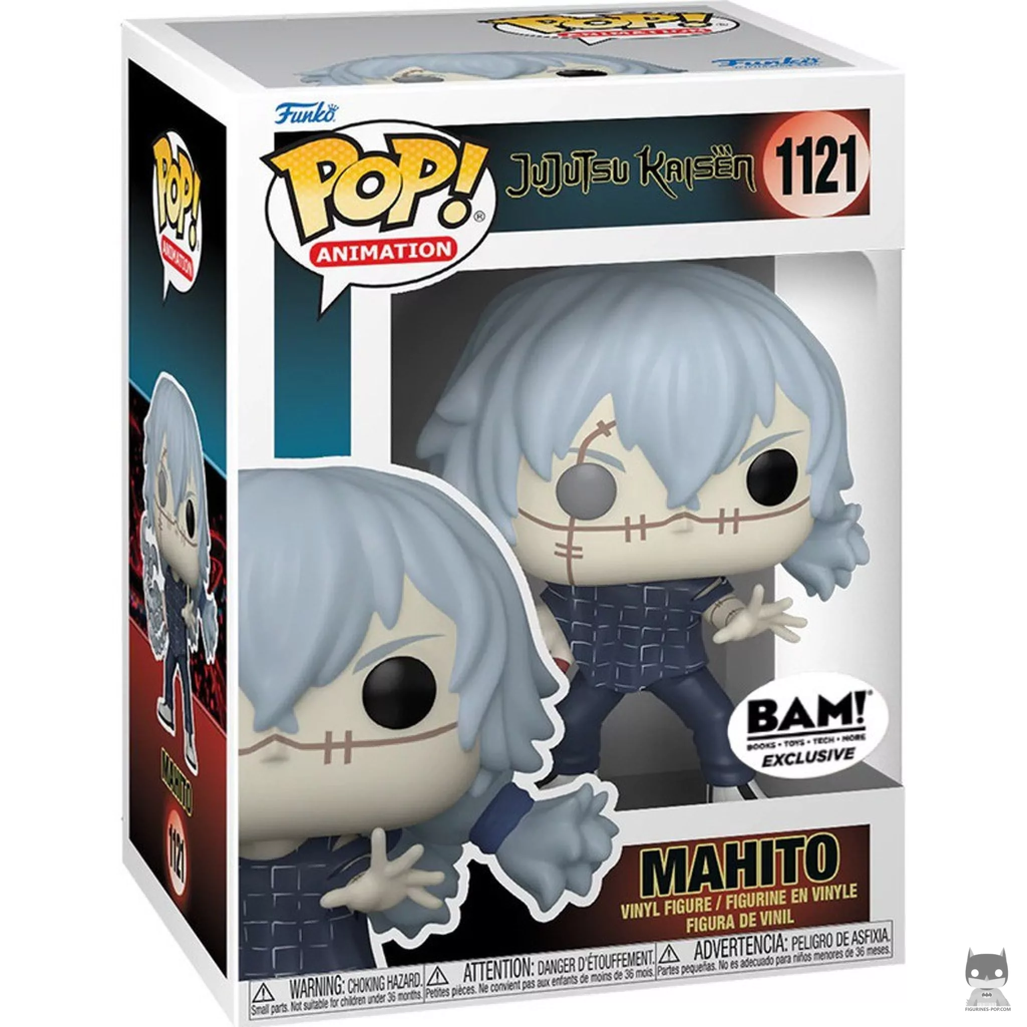Figurine Funko POP Mahito avec nouveaux bras avec boîte
