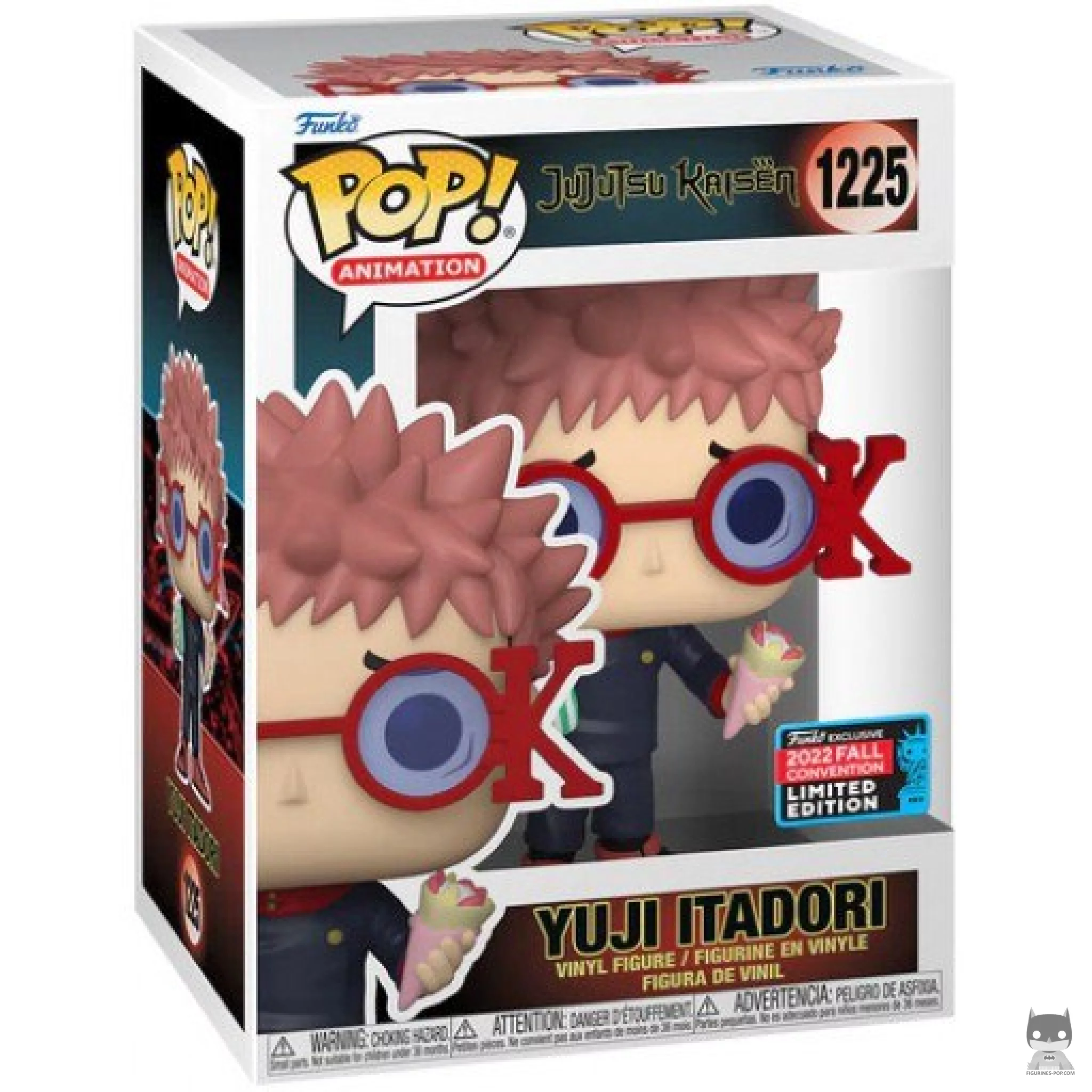 Figurine Funko POP Yuji Itadori avec boîte
