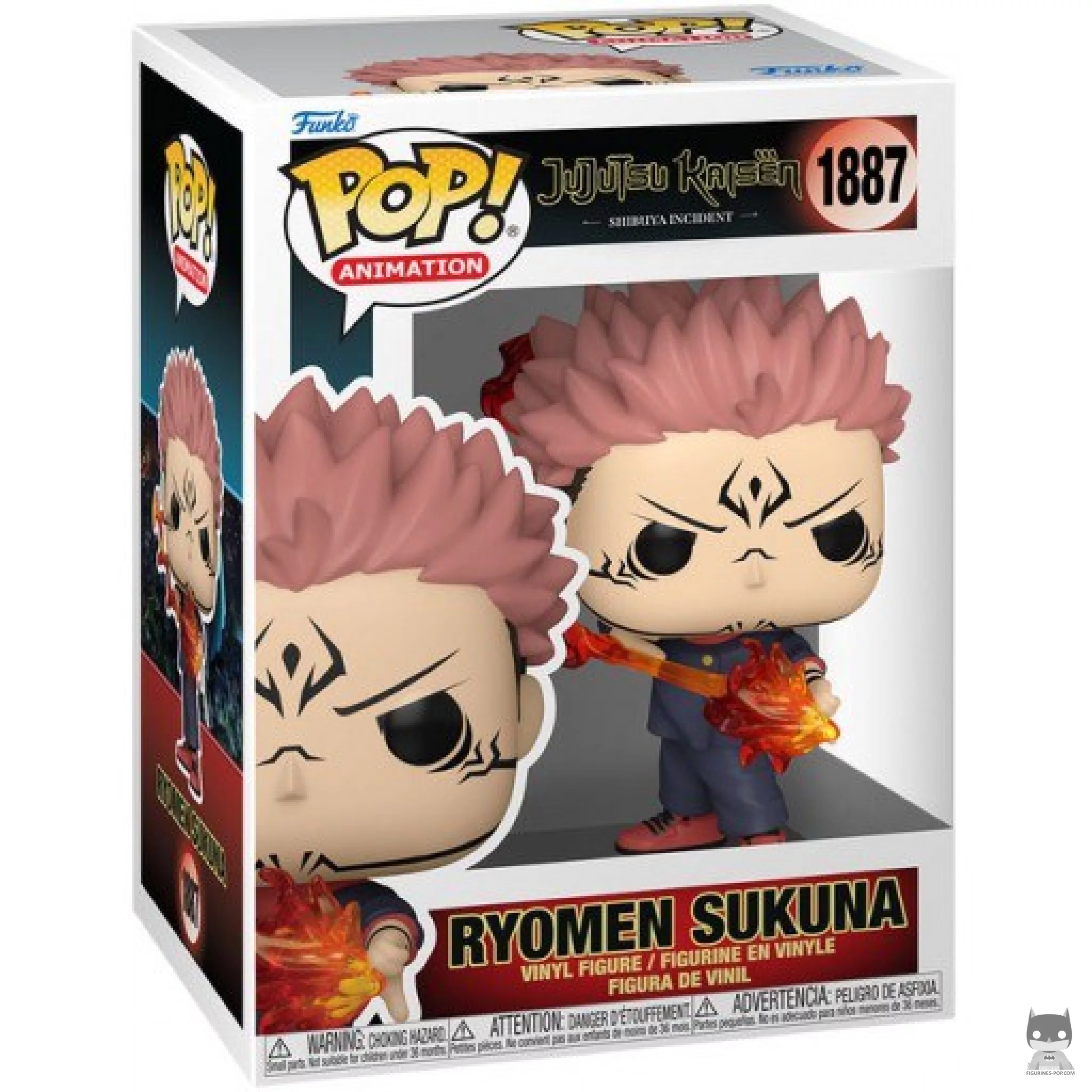 Figurine Funko POP Ryomen Sukuna avec boîte