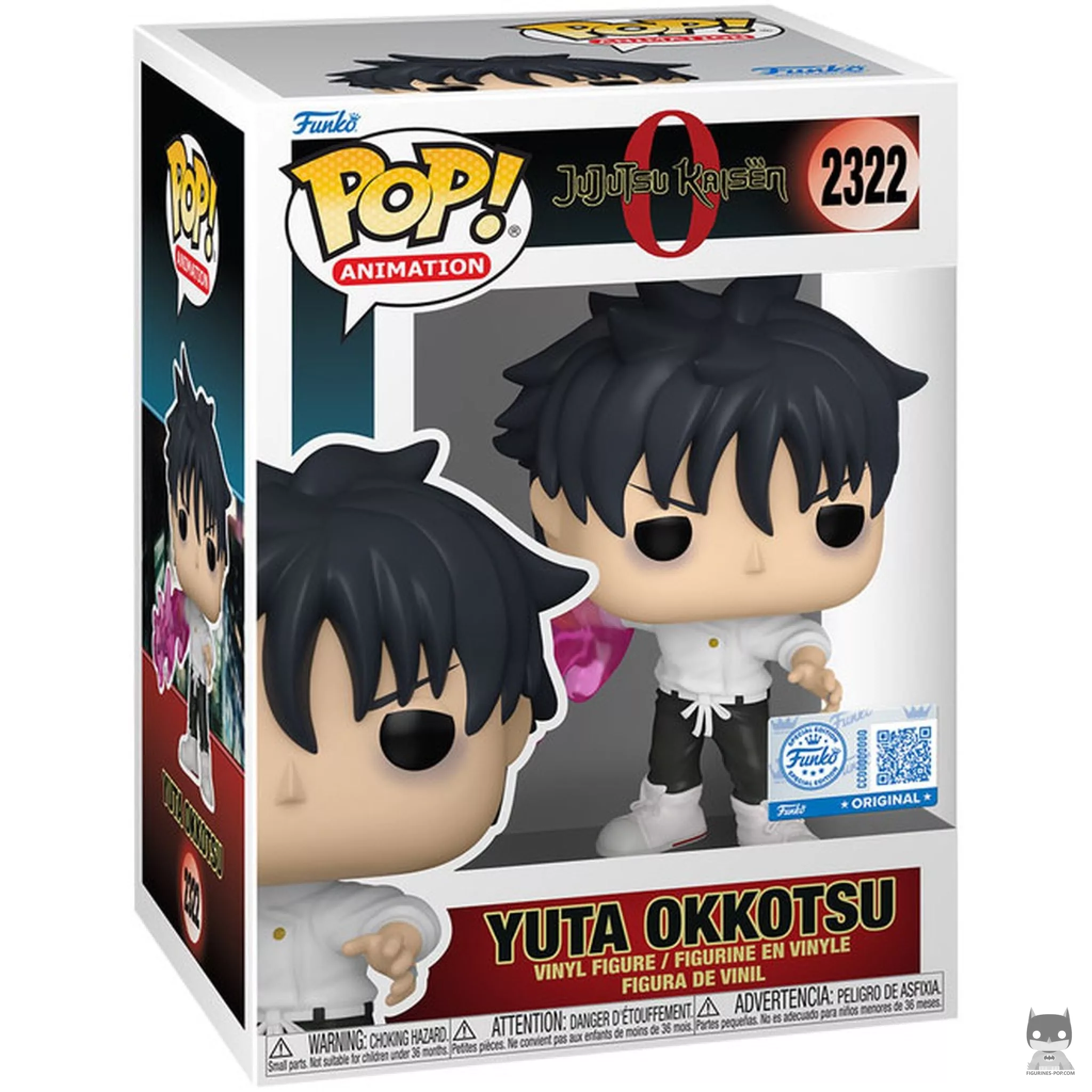 Figurine Funko POP Yuta Okkotsu avec boîte