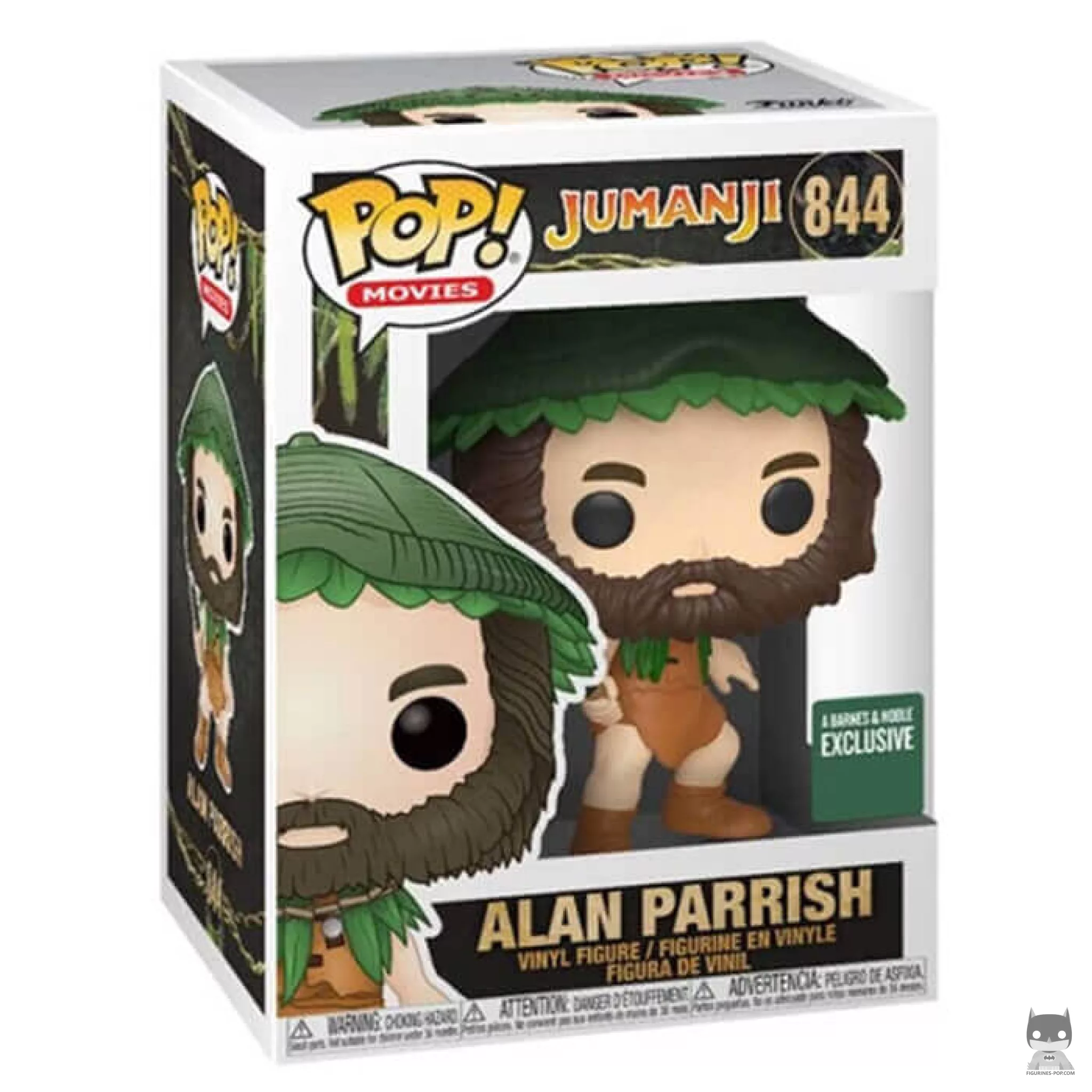 Figurine Funko POP Alan Parrish avec un couteau avec boîte
