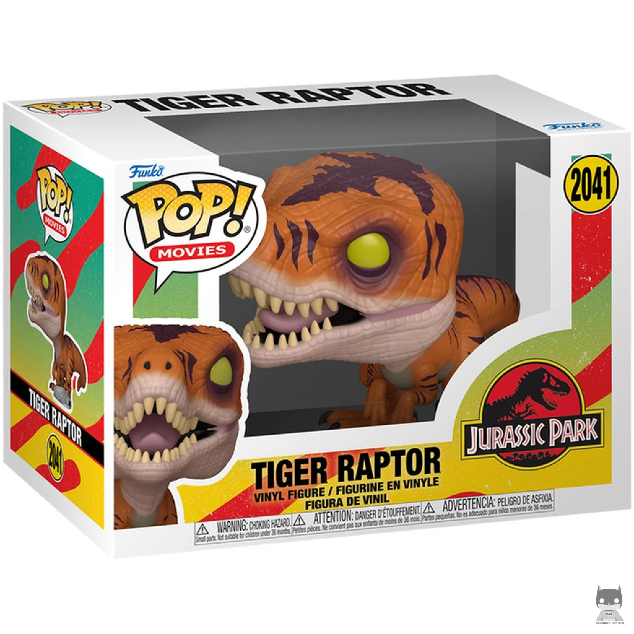 Figurine Funko POP Tigre Raptor avec boîte