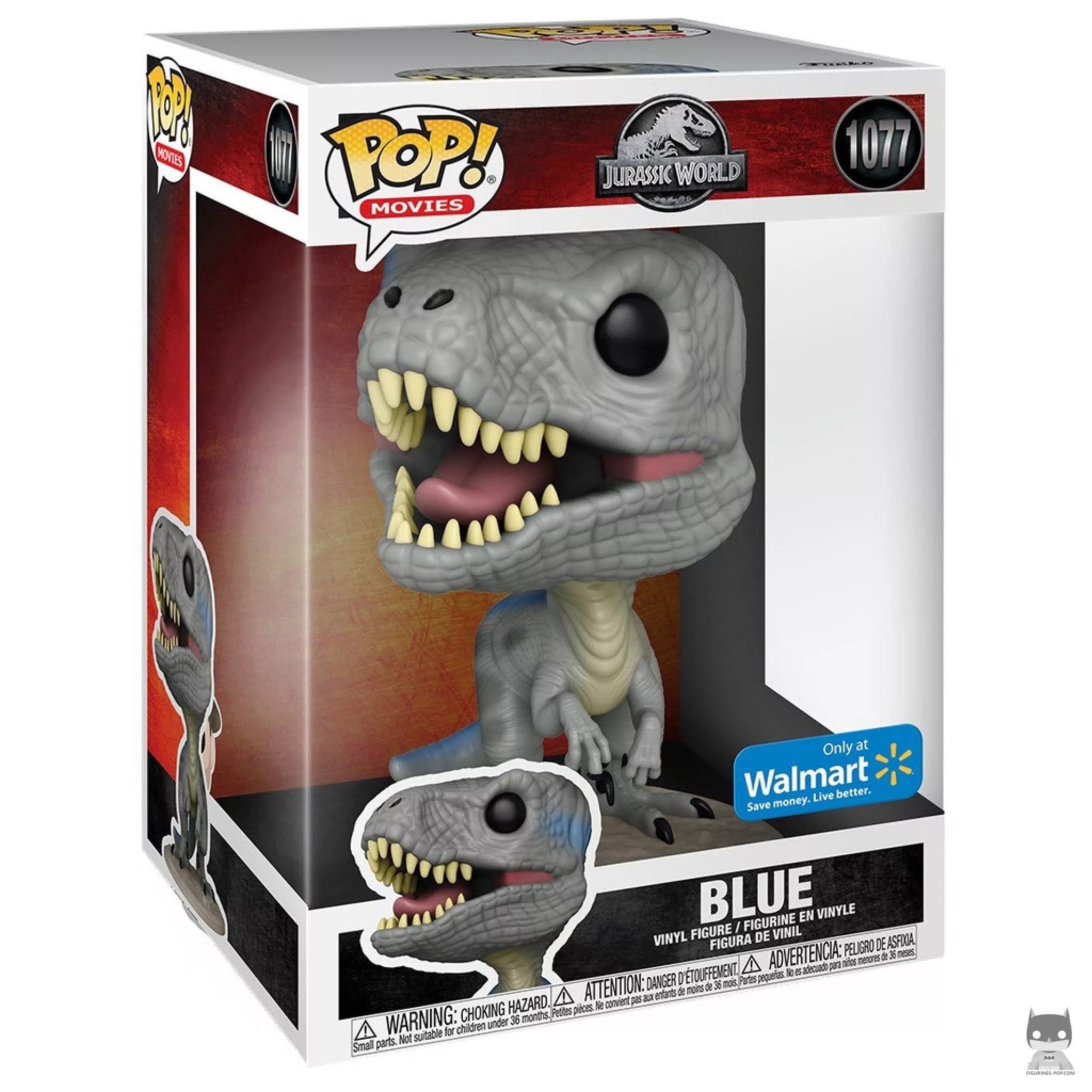 Figurine Funko POP Blue (Supersized) avec boîte