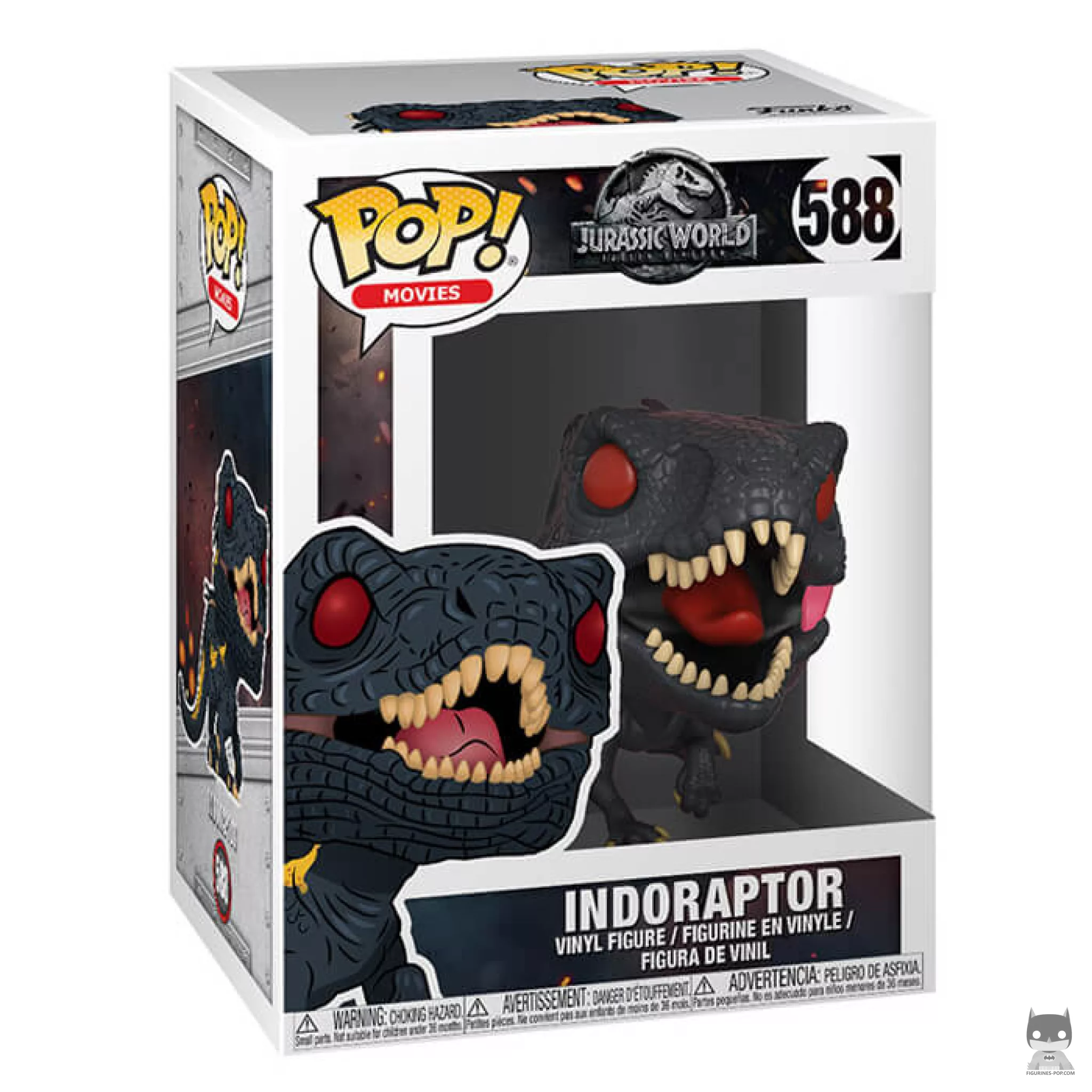 Figurine Funko POP Indoraptor avec boîte