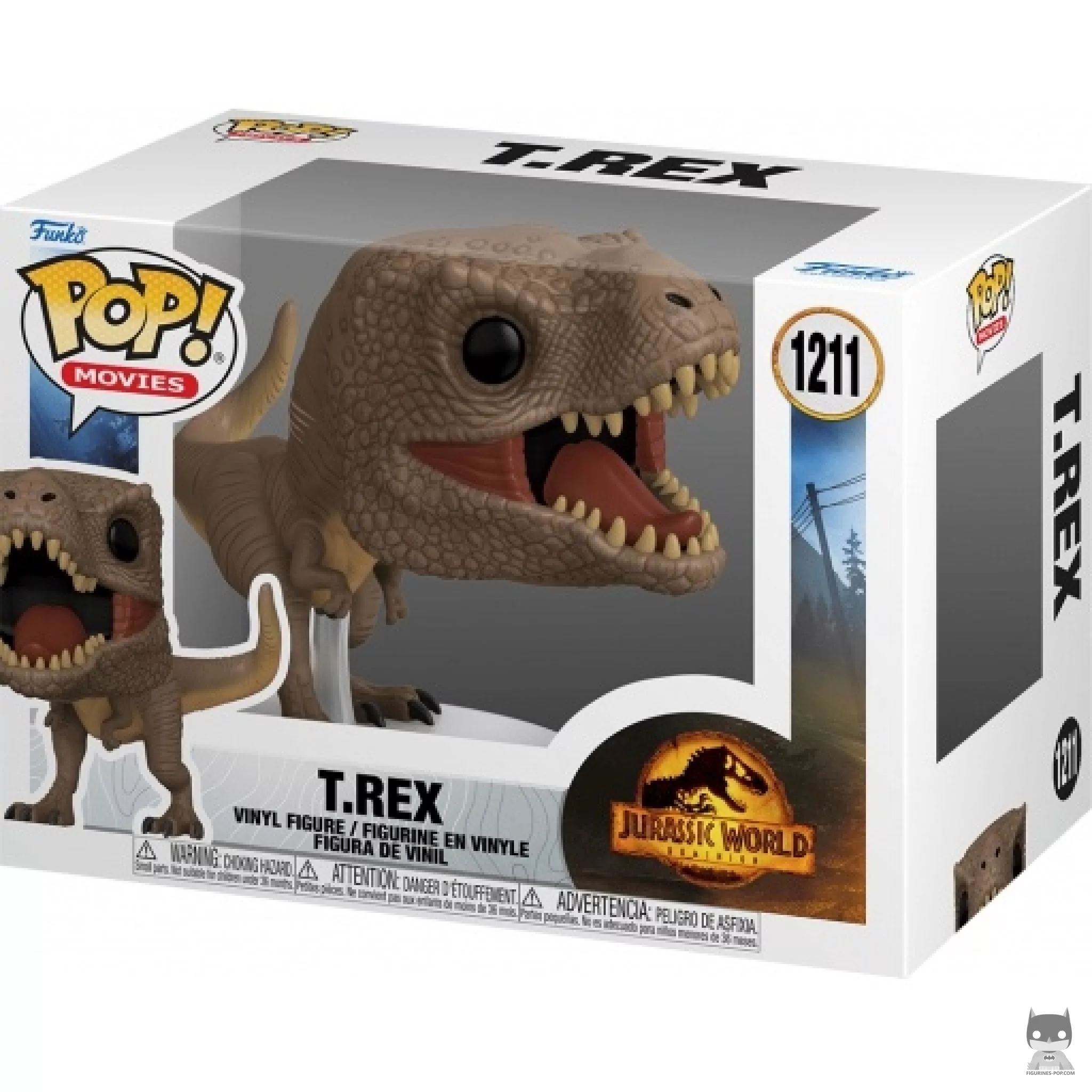 Figurine Funko POP T.Rex avec boîte
