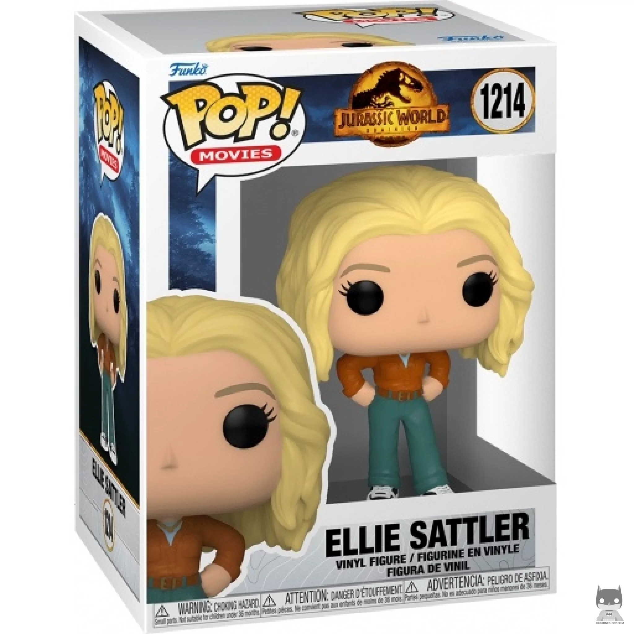 Figurine Funko POP Ellie Sattler avec boîte