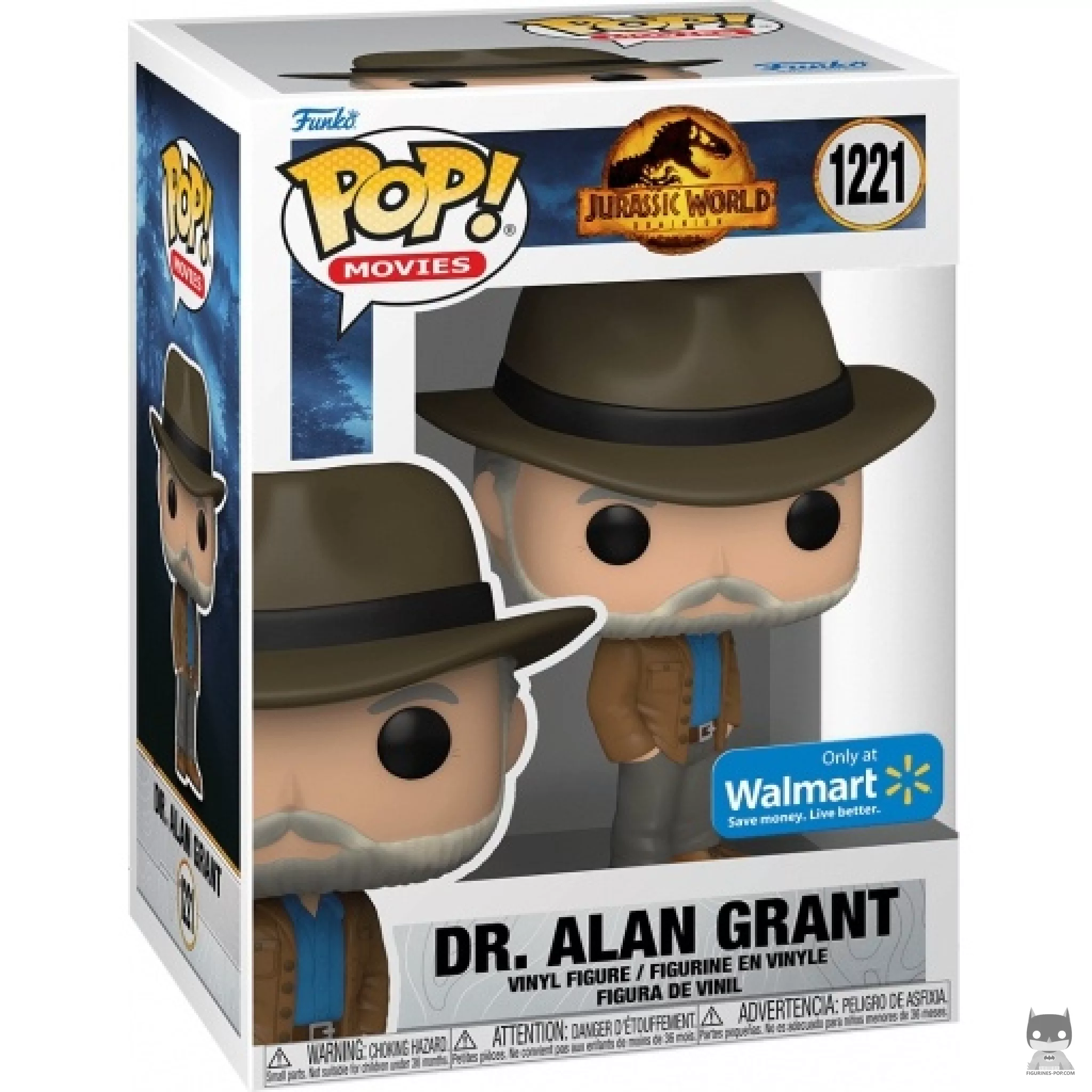 Figurine Funko POP Dr. Alan Grant avec boîte